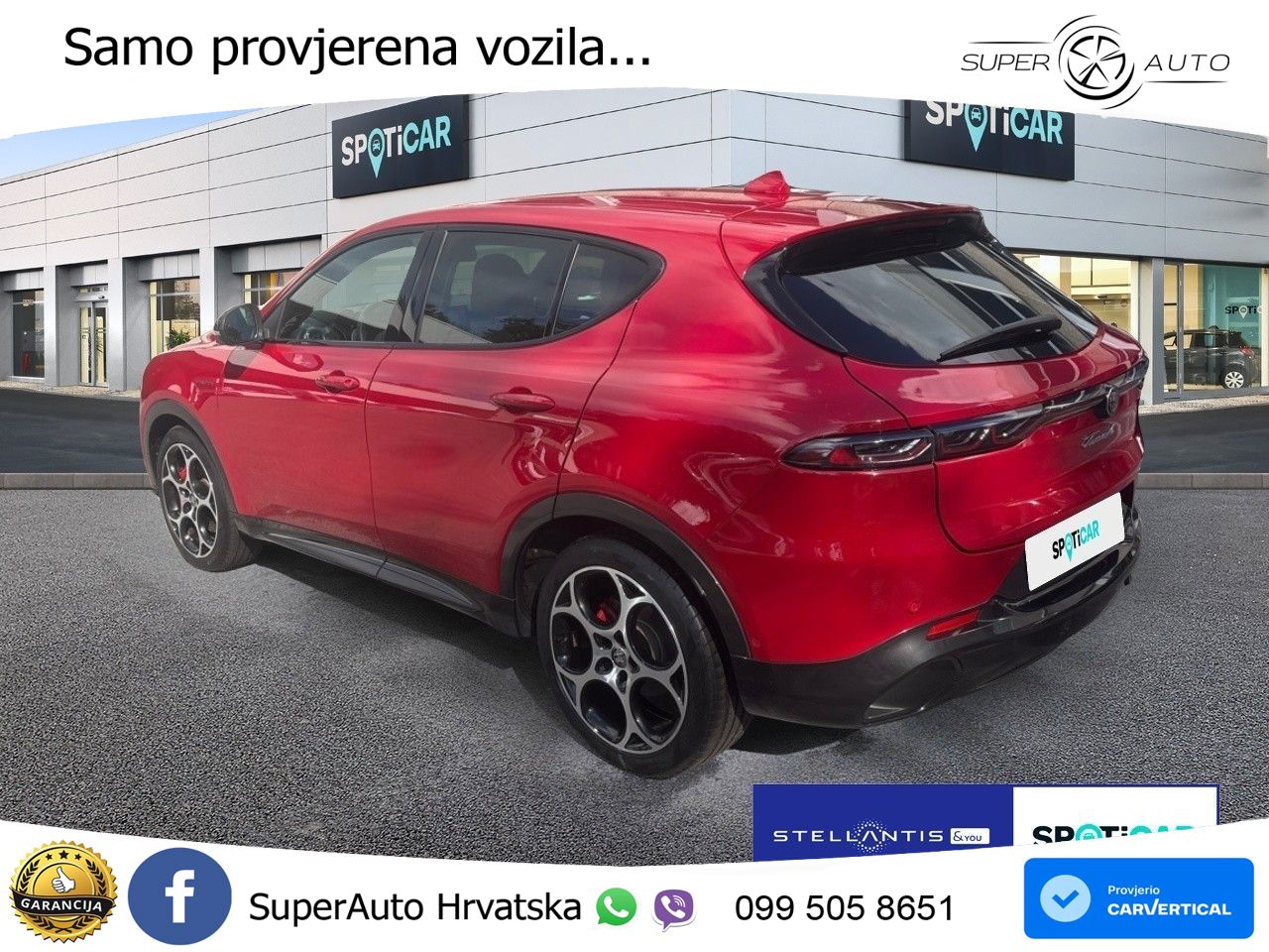 Alfa Romeo Tonale 1.5 VGT (160 KS) 48V-Hybrid TCT LED+GR SJED+ACC