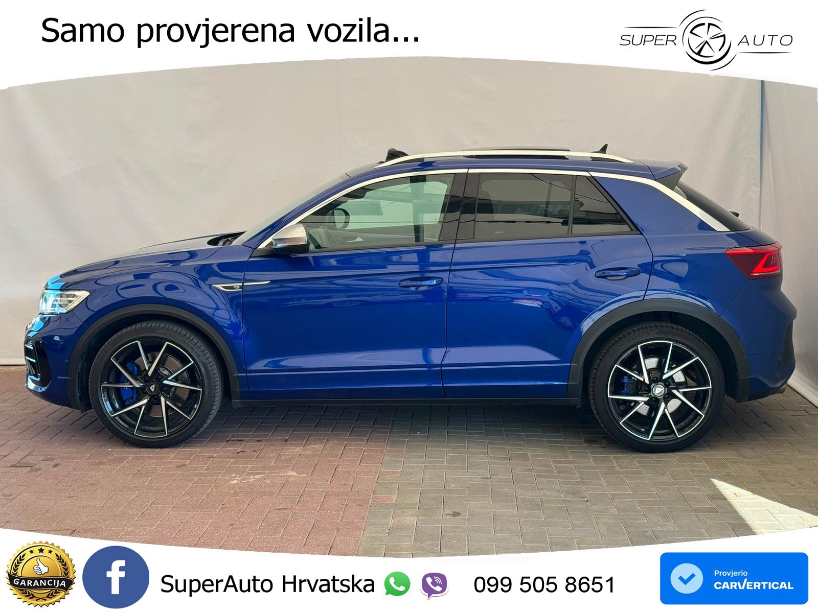 Volkswagen T-Roc I R 2.0 TSI (300 KS) OPF 4M DSG MATRIX+GR SJED+KAM