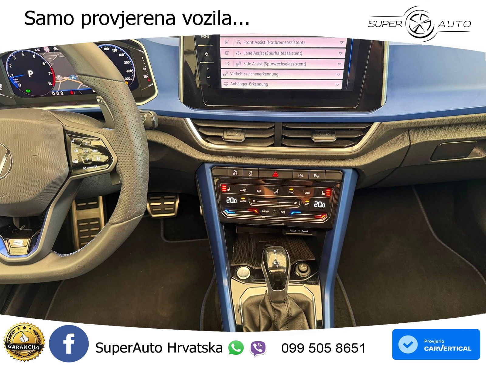 Volkswagen T-Roc I R 2.0 TSI (300 KS) OPF 4M DSG MATRIX+GR SJED+KAM