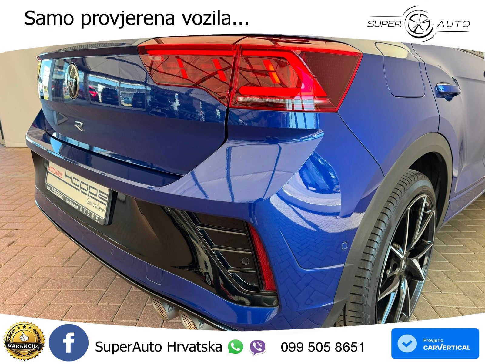 Volkswagen T-Roc I R 2.0 TSI (300 KS) OPF 4M DSG MATRIX+GR SJED+KAM