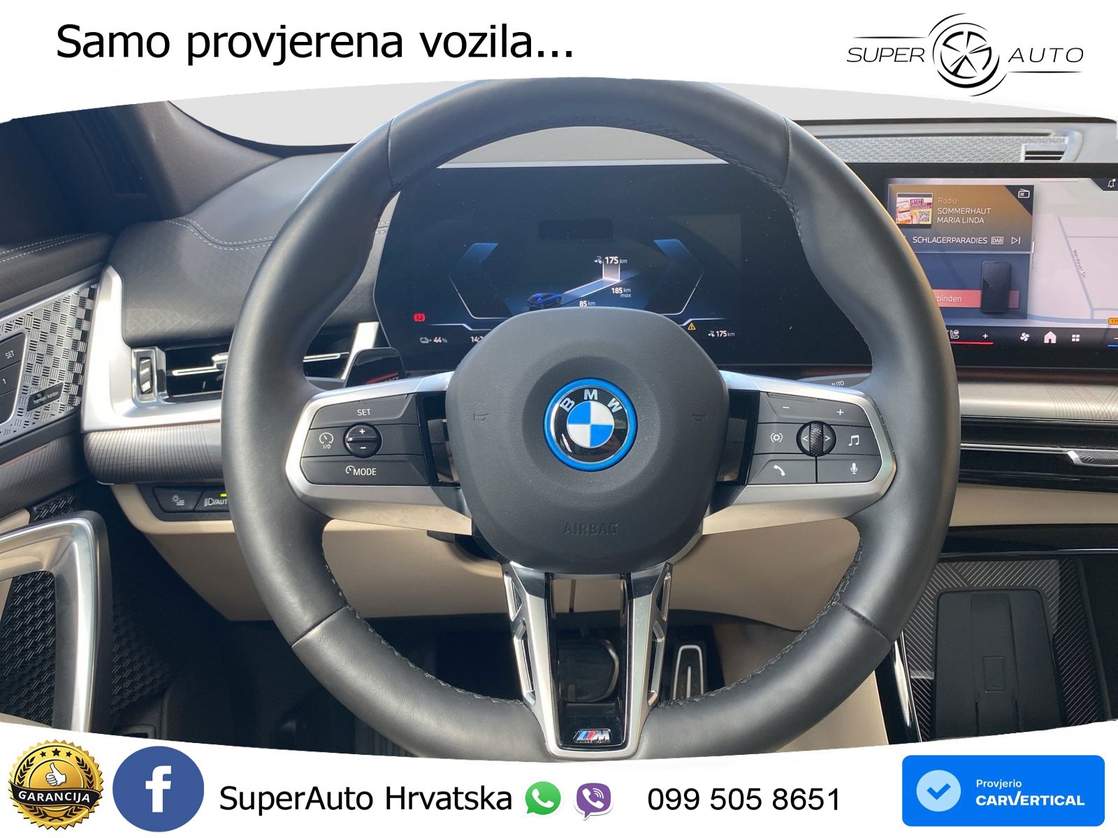 BMW iX2 66.5 kWh (313 KS) xDrive30 M Sport LED+GR SJED+ACC