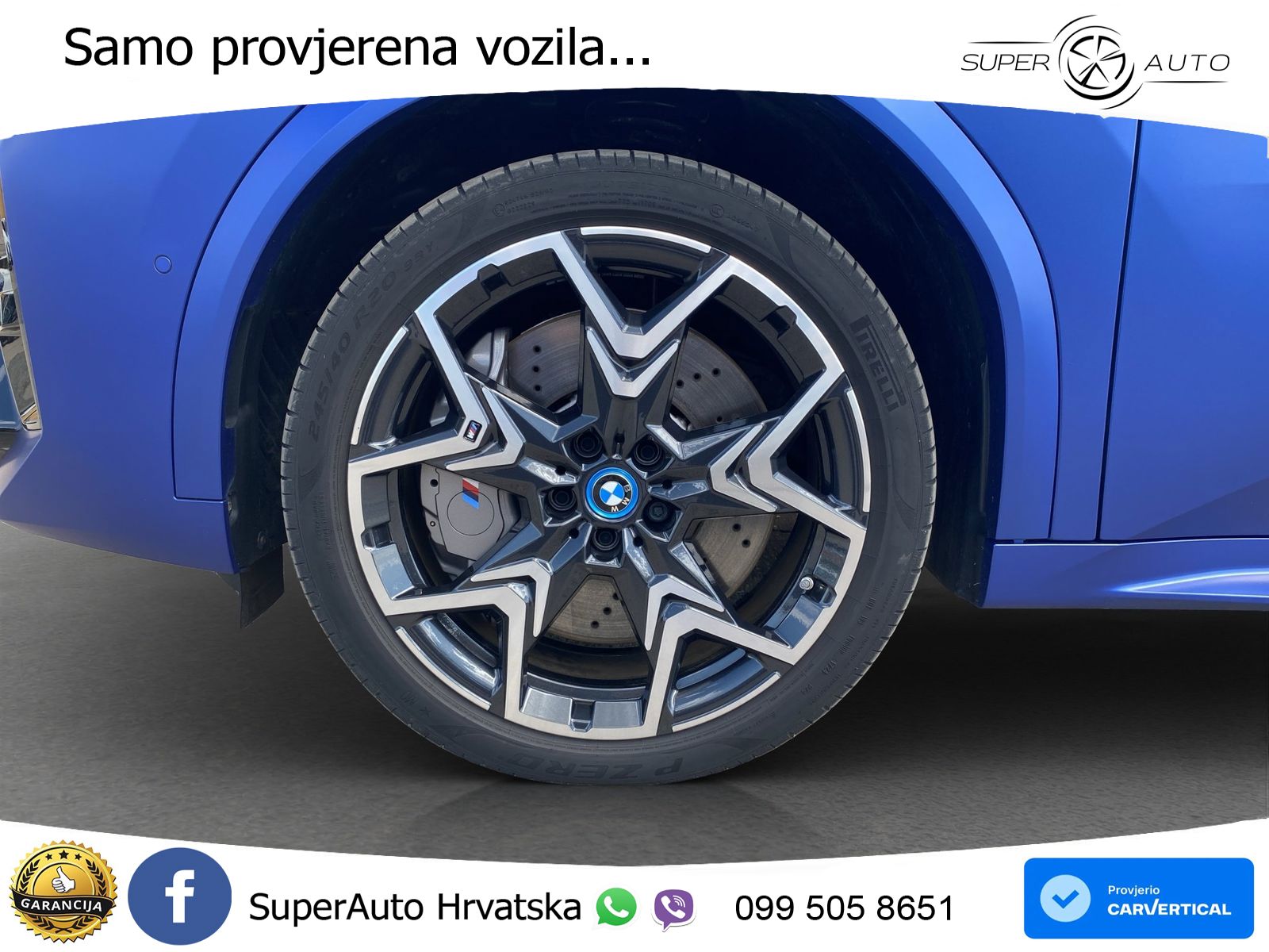 BMW iX2 66.5 kWh (313 KS) xDrive30 M Sport LED+GR SJED+ACC