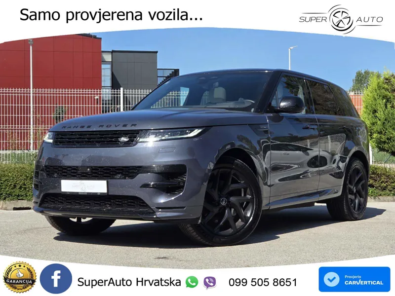 Land Rover Range Rover Sport 3.0 P460e (460 KS) iAWD Automatic LED+GR SJED+ACC