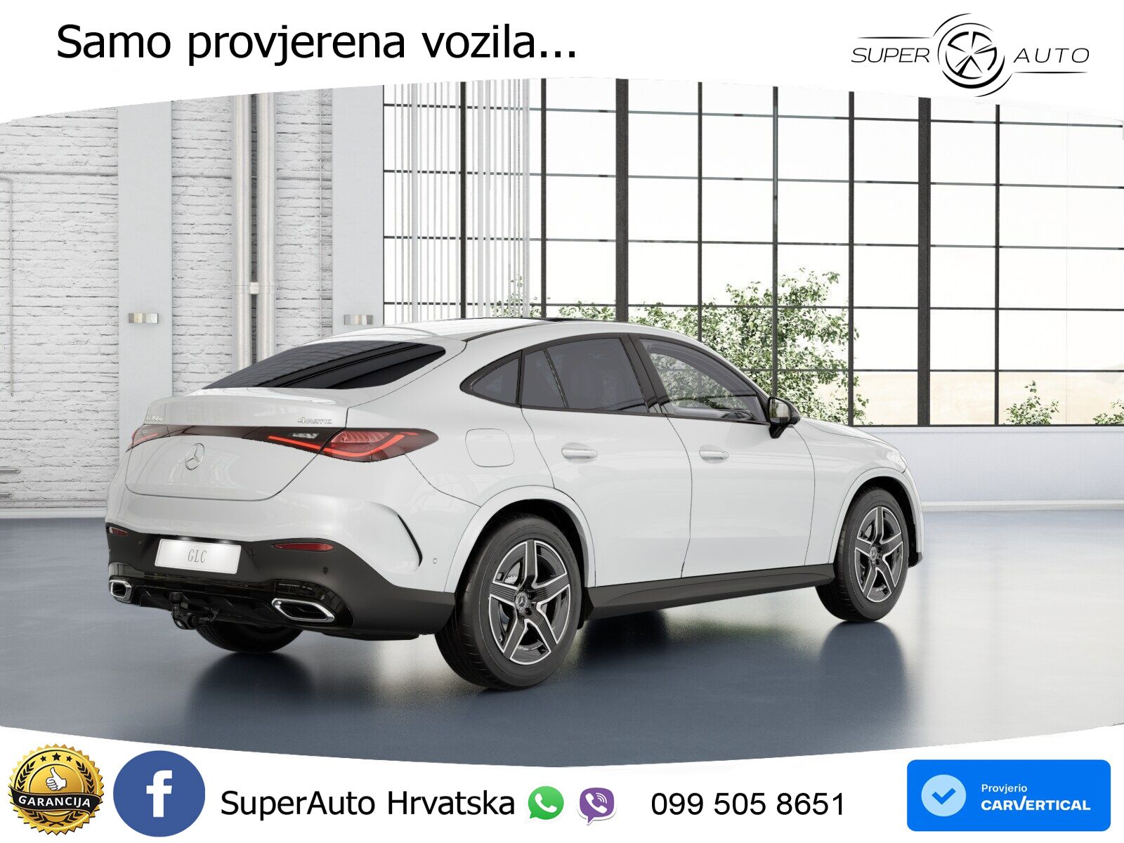 Mercedes GLC Coupe 450d (367 KS) 4MATIC 9G-TRONIC AMG ACC+GR SJED+360+PANO