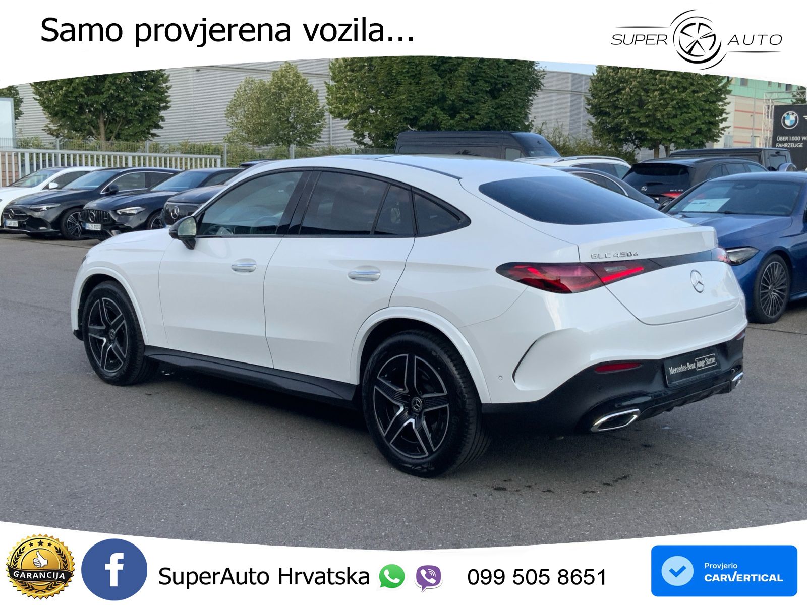 Mercedes GLC Coupe 450d (367 KS) 4MATIC 9G-TRONIC AMG ACC+GR SJED+360+PANO