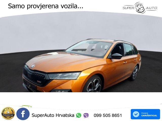 Škoda Octavia Combi RS 2.0 TDI (200 KS) DSG MATRIX+GR SJED+KAM