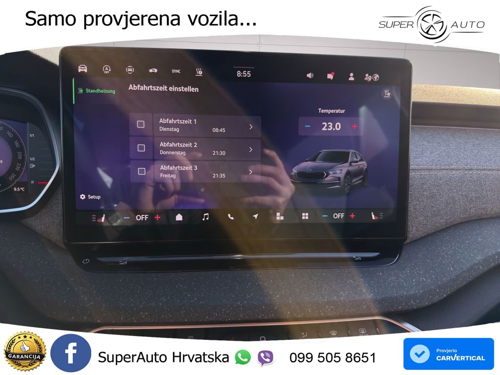 Škoda Octavia Combi 2.0 TDI (150 KS) DSG Selection LED+GR SJED+ACC