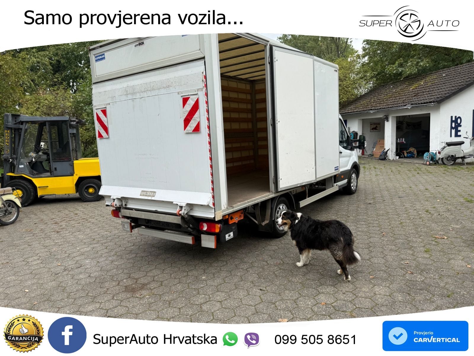 Ford Transit Koffer Ladebordwand 17.800,-€ netti 354 KS