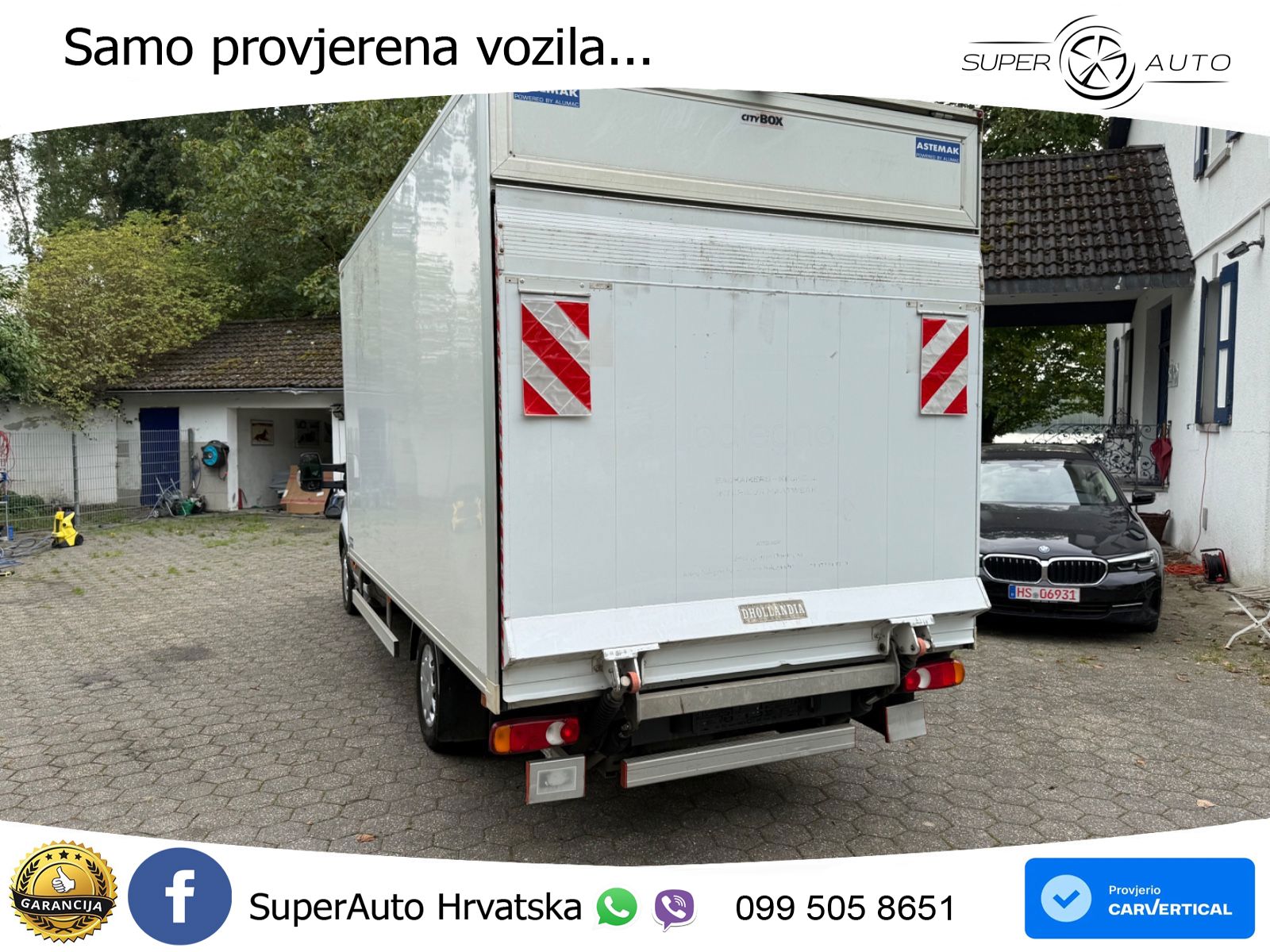 Ford Transit Koffer Ladebordwand 17.800,-€ netti 354 KS