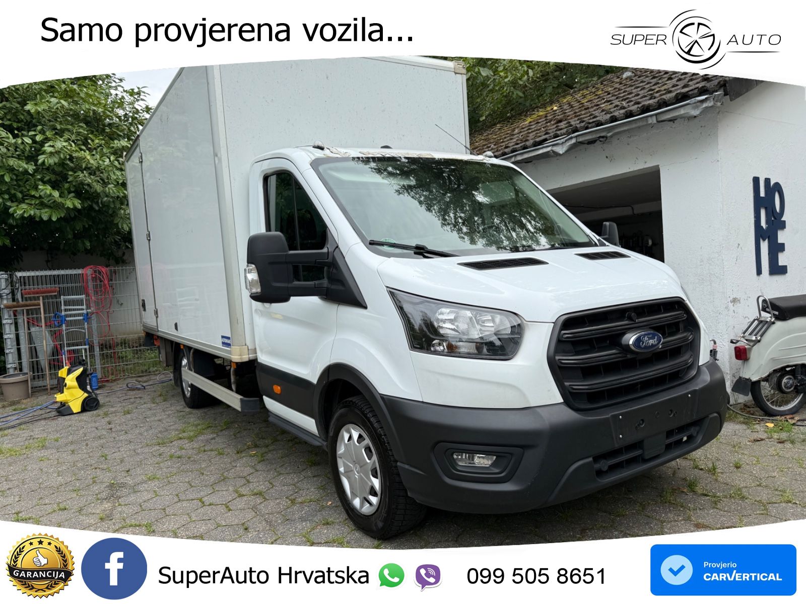 Ford Transit Koffer Ladebordwand 17.800,-€ netti 354 KS