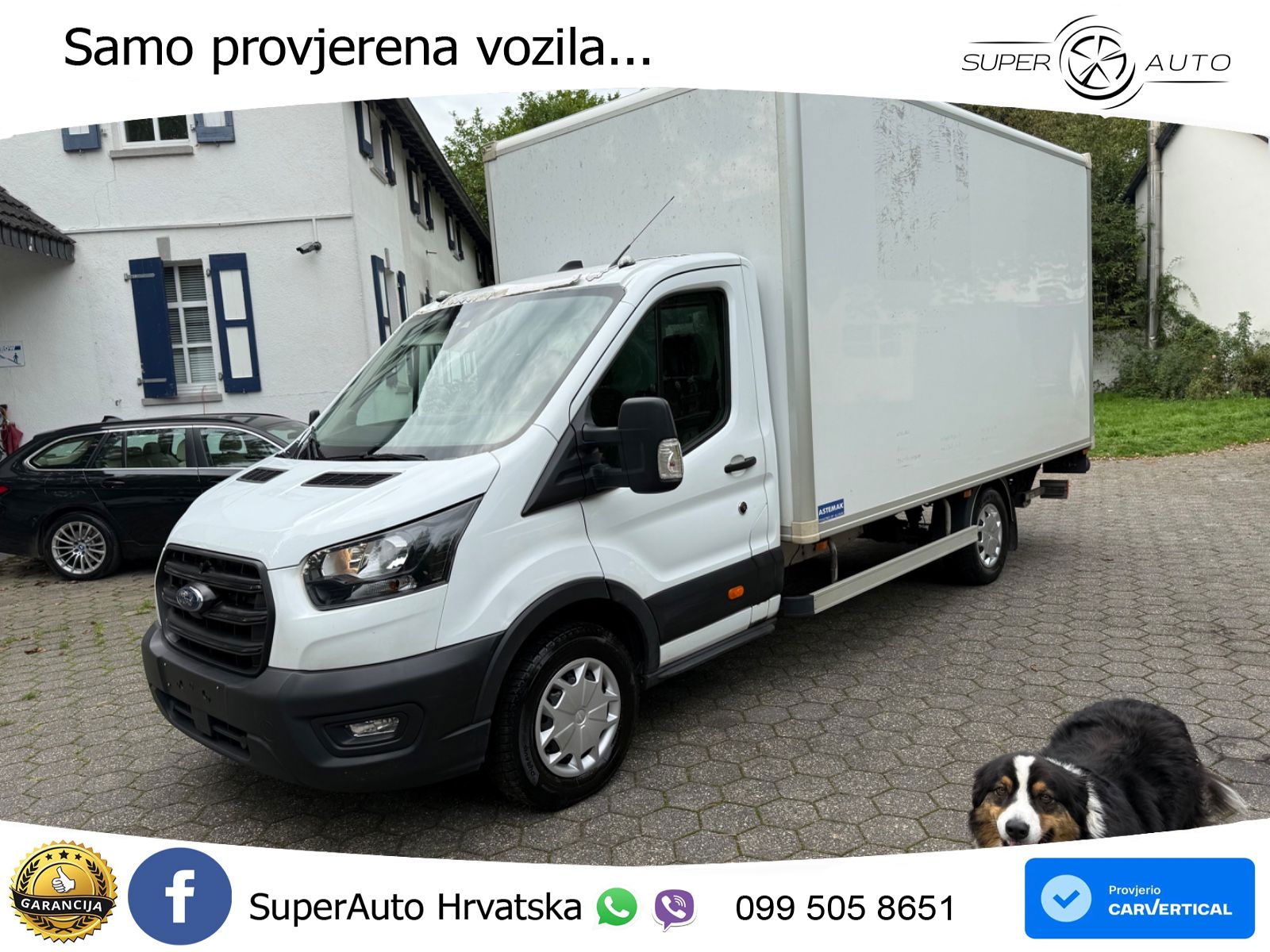 Ford Transit Koffer Ladebordwand 17.800,-€ netti 354 KS