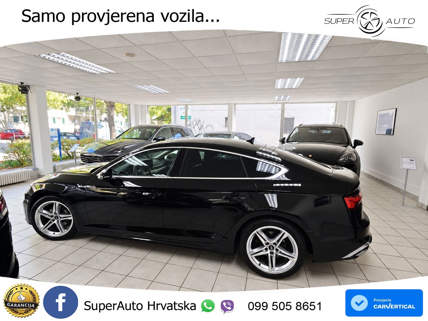 Audi A5 Sportback  40 TFSI (204 KS) S tronic S line MATRIX+GR SJED+KAM