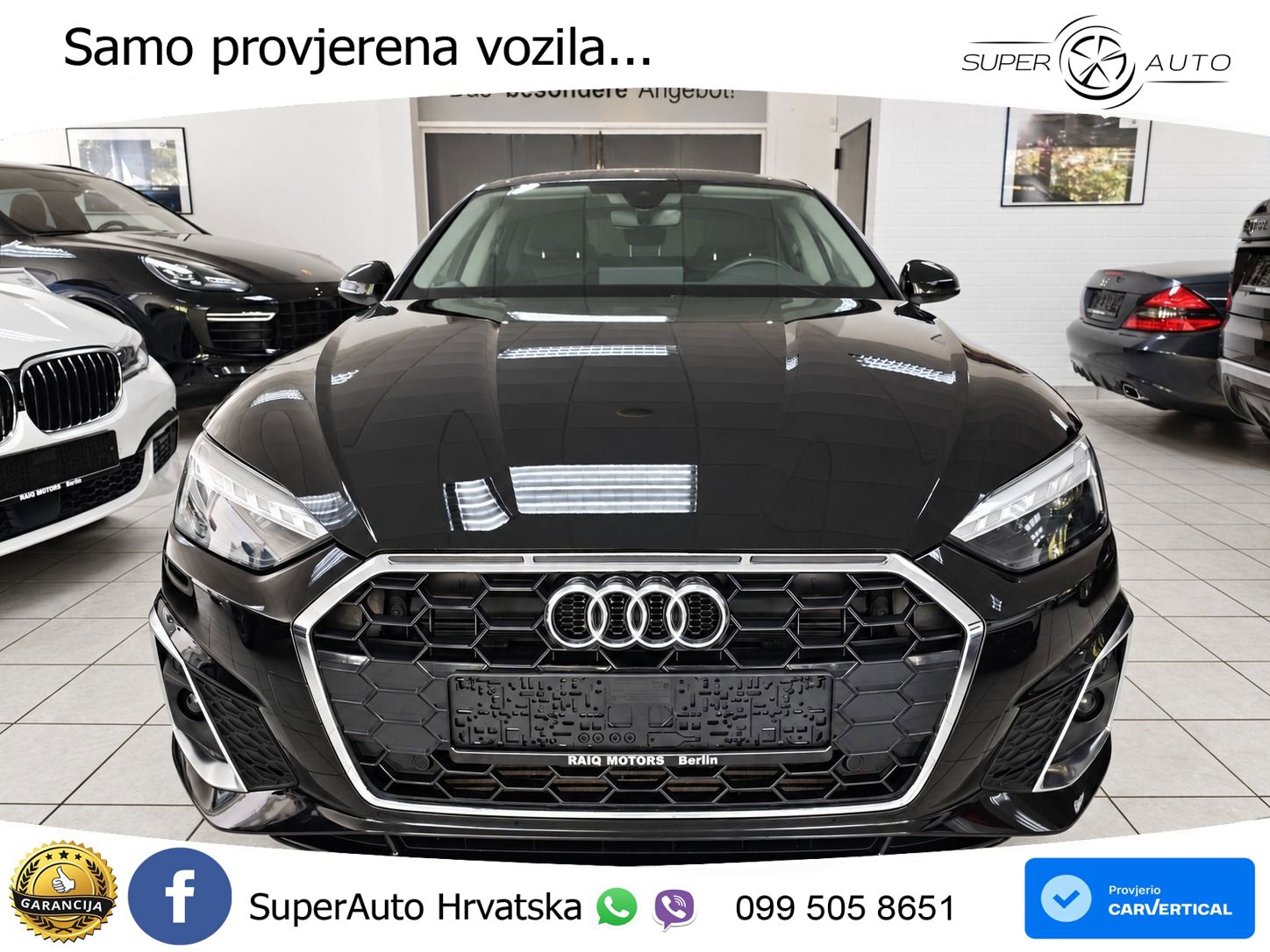 Audi A5 Sportback  40 TFSI (204 KS) S tronic S line MATRIX+GR SJED+KAM