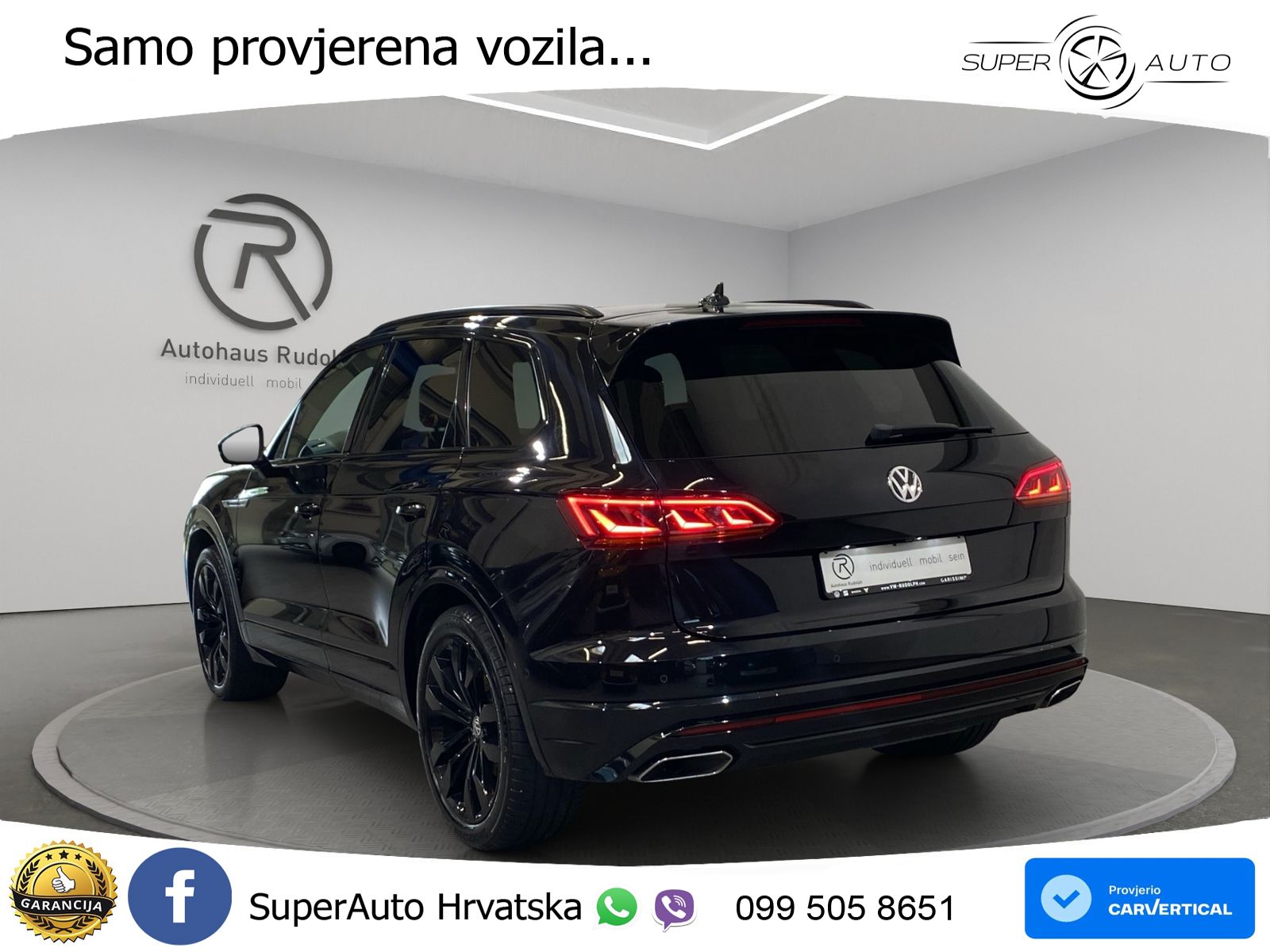Volkswagen Touareg 3.0 V6 TDI (286 KS) 4MOTION Tiptronic R-Line ZRAČNI+ACC+GR SJED+KAM+PANO