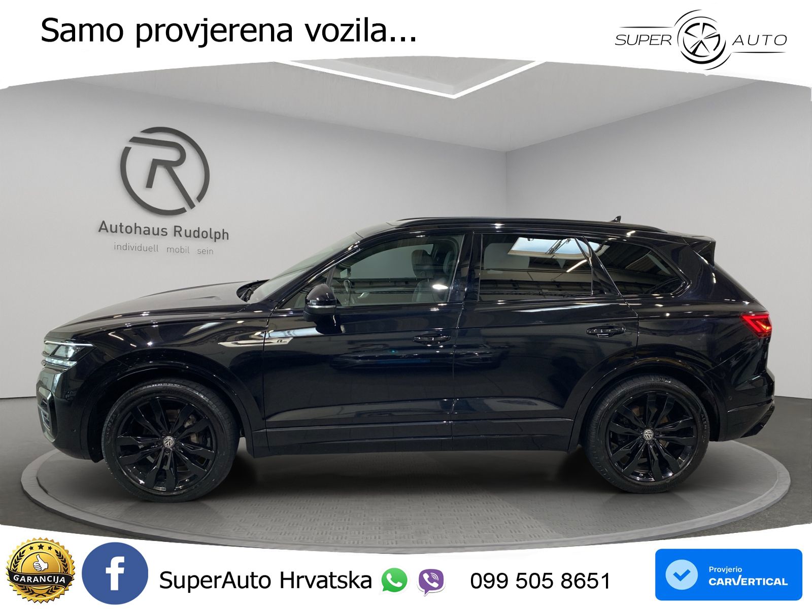 Volkswagen Touareg 3.0 V6 TDI (286 KS) 4MOTION Tiptronic R-Line ZRAČNI+ACC+GR SJED+KAM+PANO