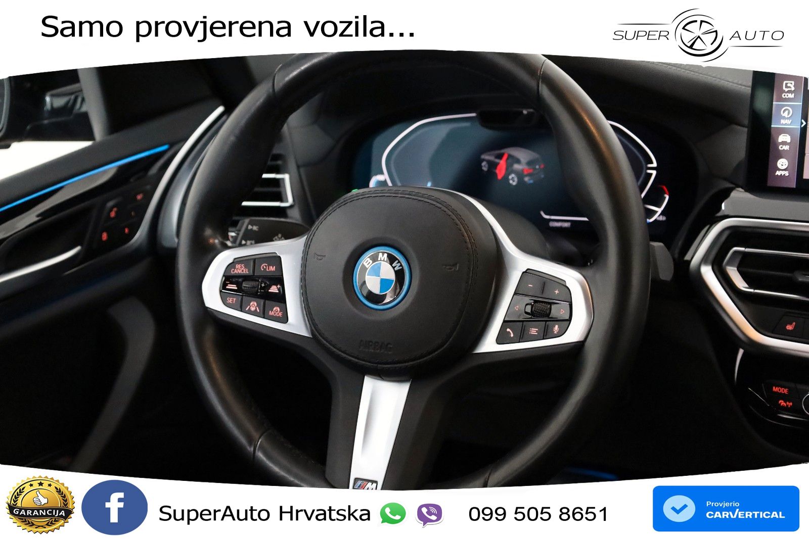 BMW iX3 80 kWh (286 KS) LED+GR SJED+ACC