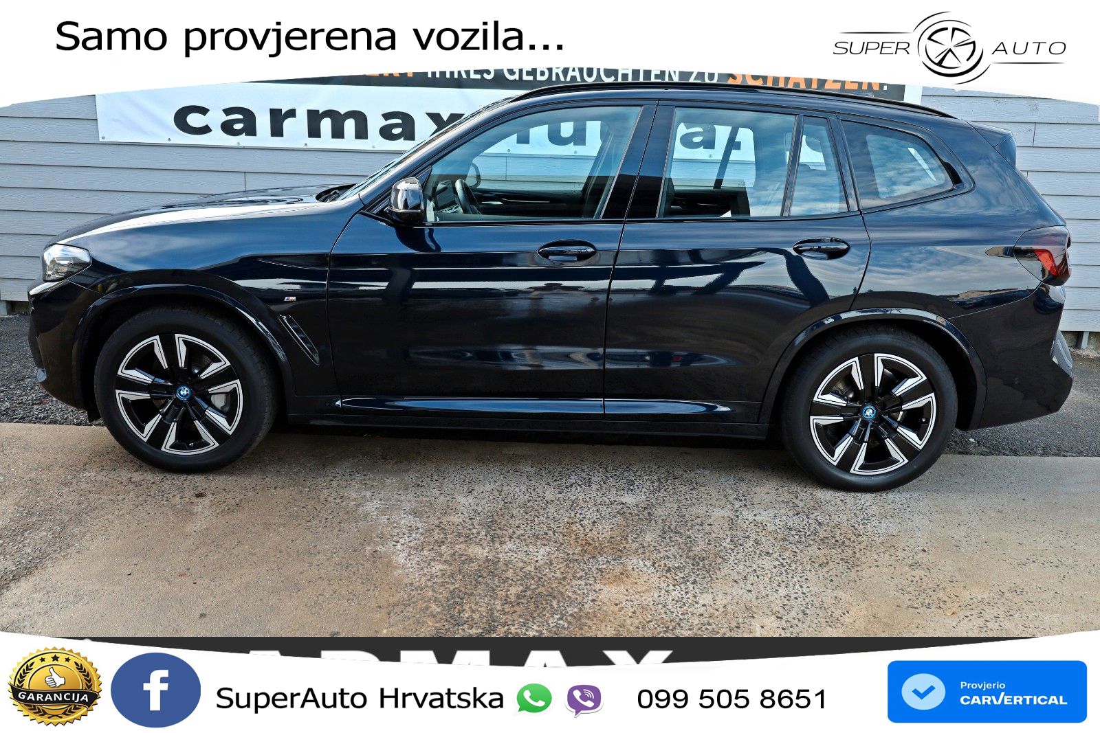 BMW iX3 80 kWh (286 KS) LED+GR SJED+ACC