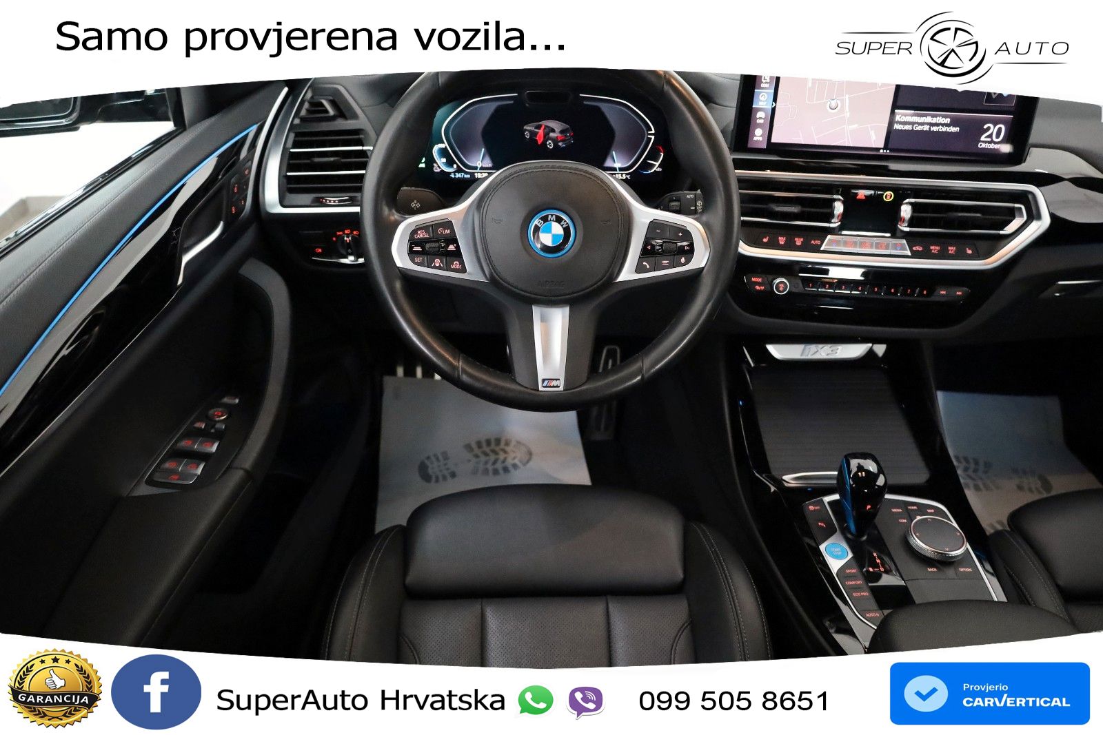 BMW iX3 80 kWh (286 KS) LED+GR SJED+ACC