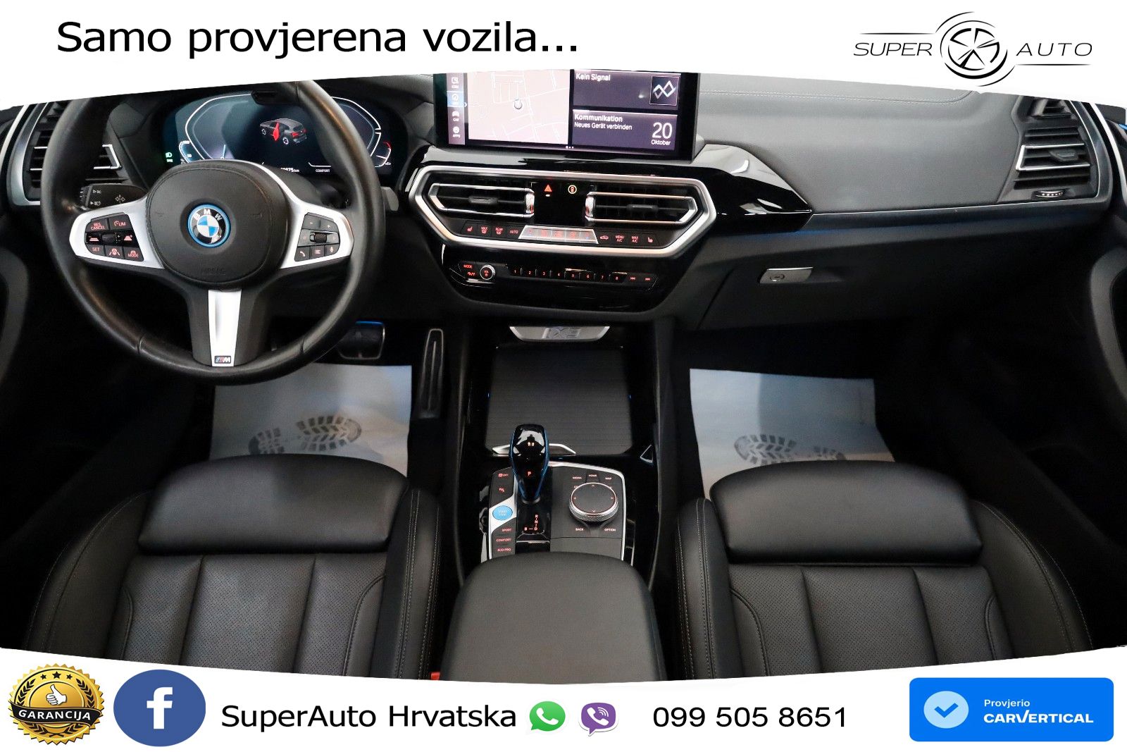 BMW iX3 80 kWh (286 KS) LED+GR SJED+ACC
