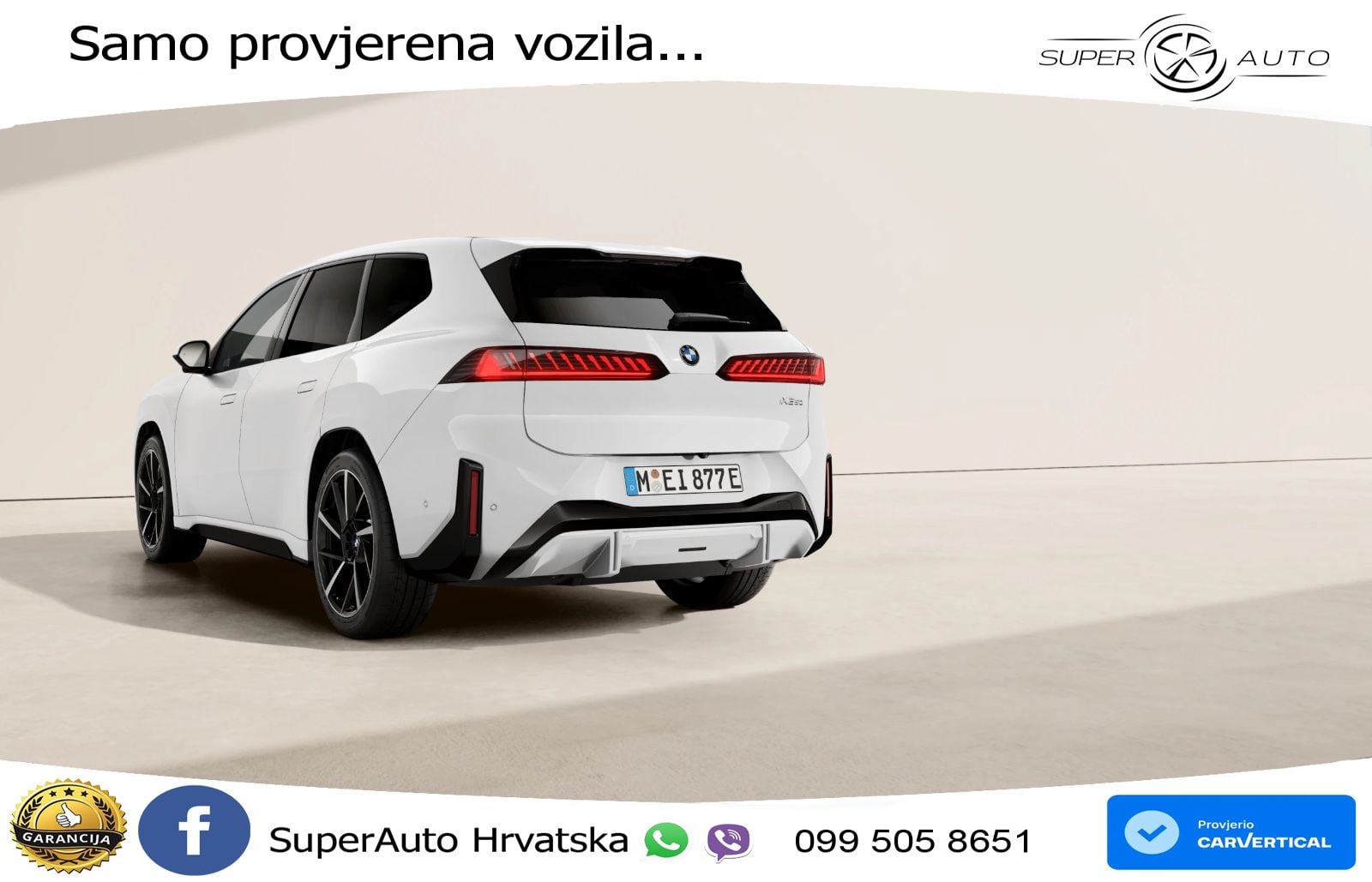 BMW iX3 50 108.7 kWh (469 KS) xDrive LED+GR SJED+ACC