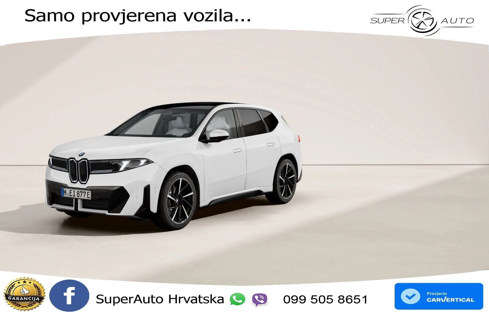 BMW iX3 50 108.7 kWh (469 KS) xDrive LED+GR SJED+ACC