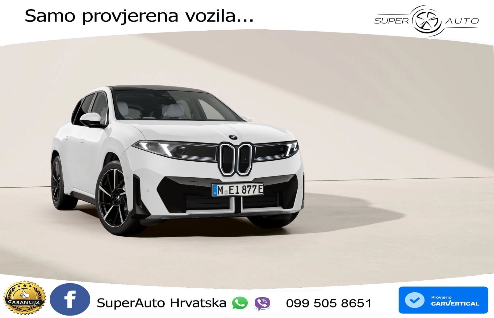 BMW iX3 50 108.7 kWh (469 KS) xDrive LED+GR SJED+ACC