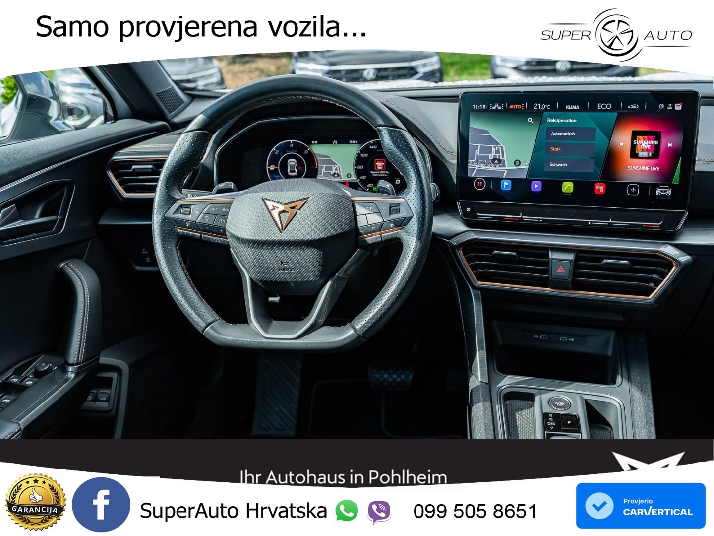 Cupra Formentor 1.4 TSI (204 KS) e-Hybrid DSG LED+GR SJED+ACC