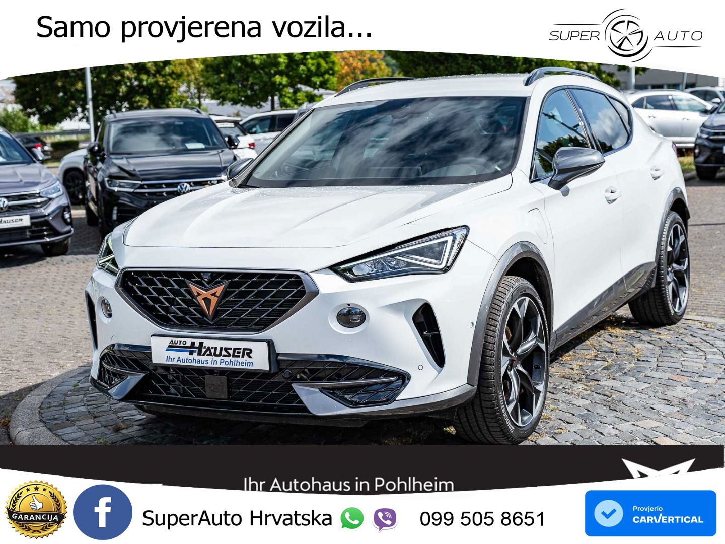 Cupra Formentor 1.4 TSI (204 KS) e-Hybrid DSG LED+GR SJED+ACC