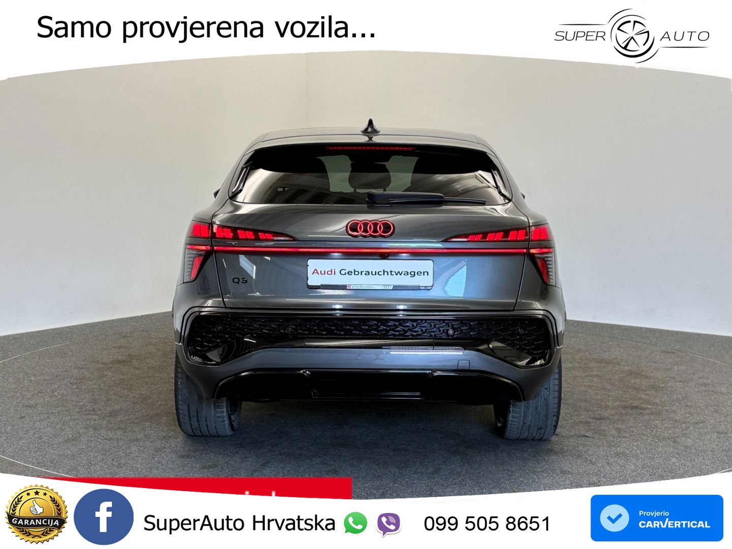 Audi Q3 Sportback 1.5 TFSIe (272 KS) S tronic LED+GR SJED+ACC