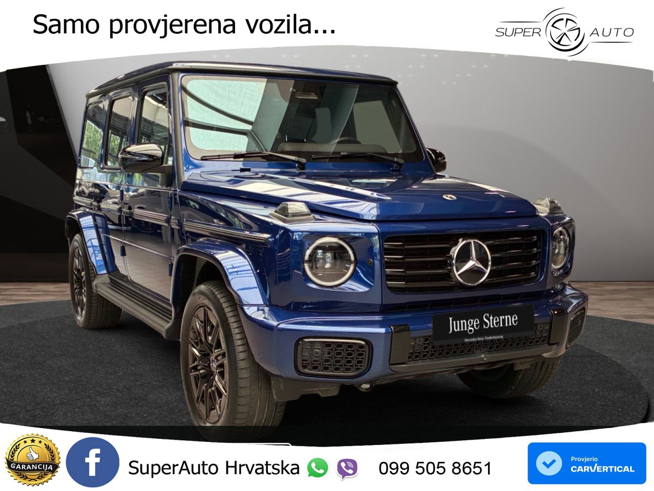 Mercedes G 500 Long (449 KS) 4MATIC 9G-TRONIC Superior LED+ACC