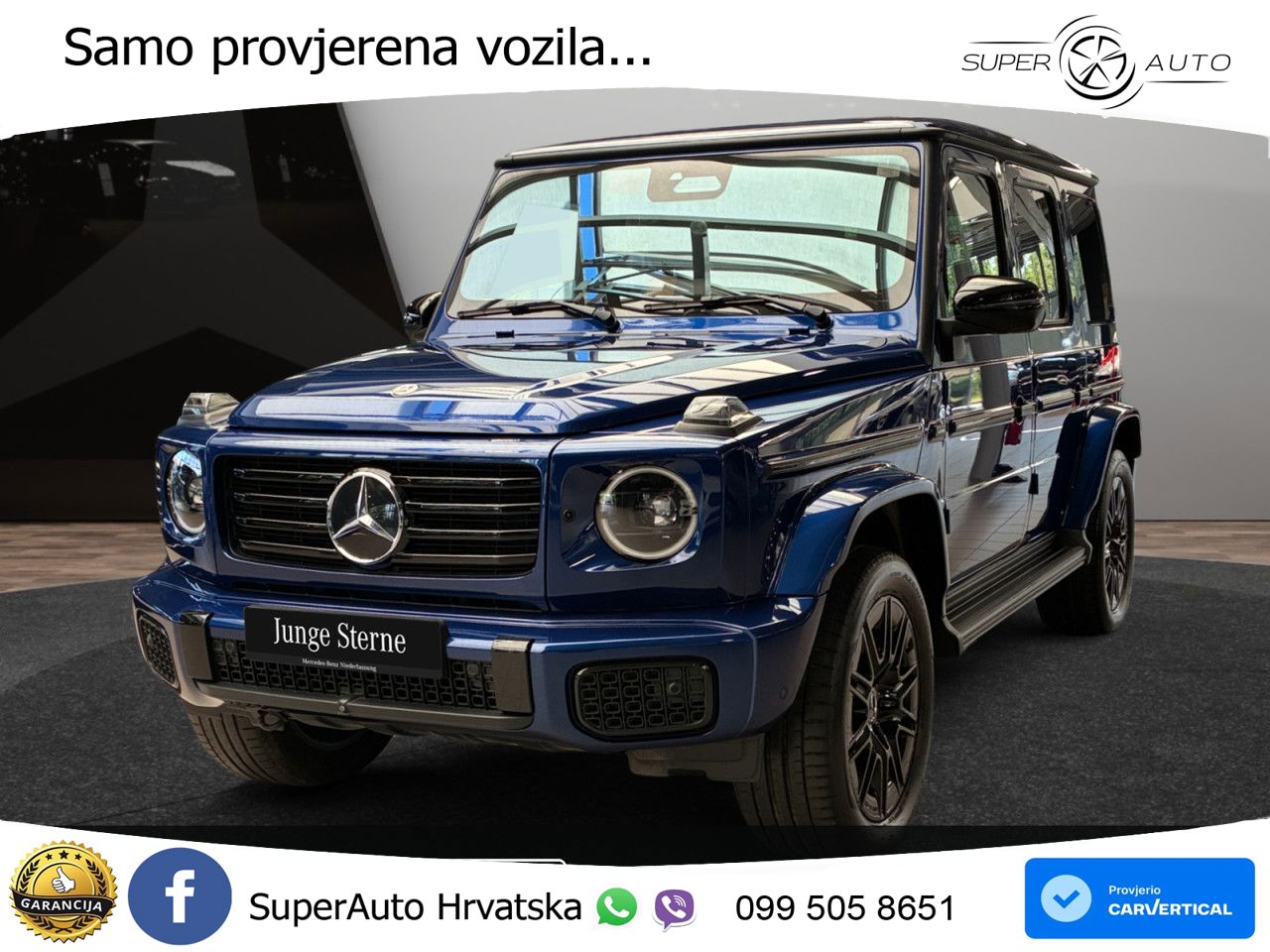 Mercedes G 500 Long (449 KS) 4MATIC 9G-TRONIC Superior LED+ACC