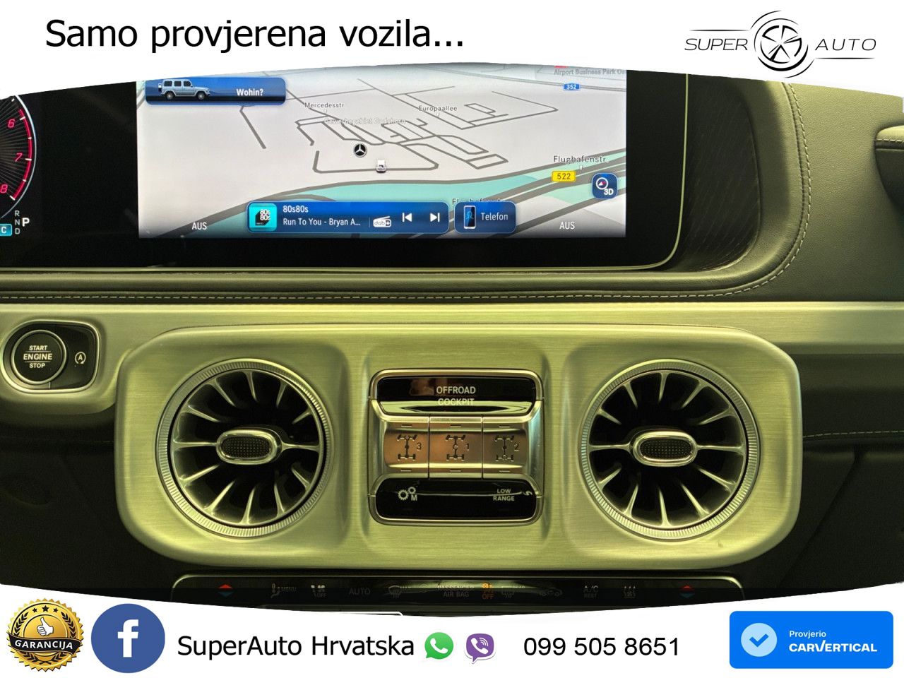Mercedes G 500 Long (449 KS) 4MATIC 9G-TRONIC Superior LED+ACC