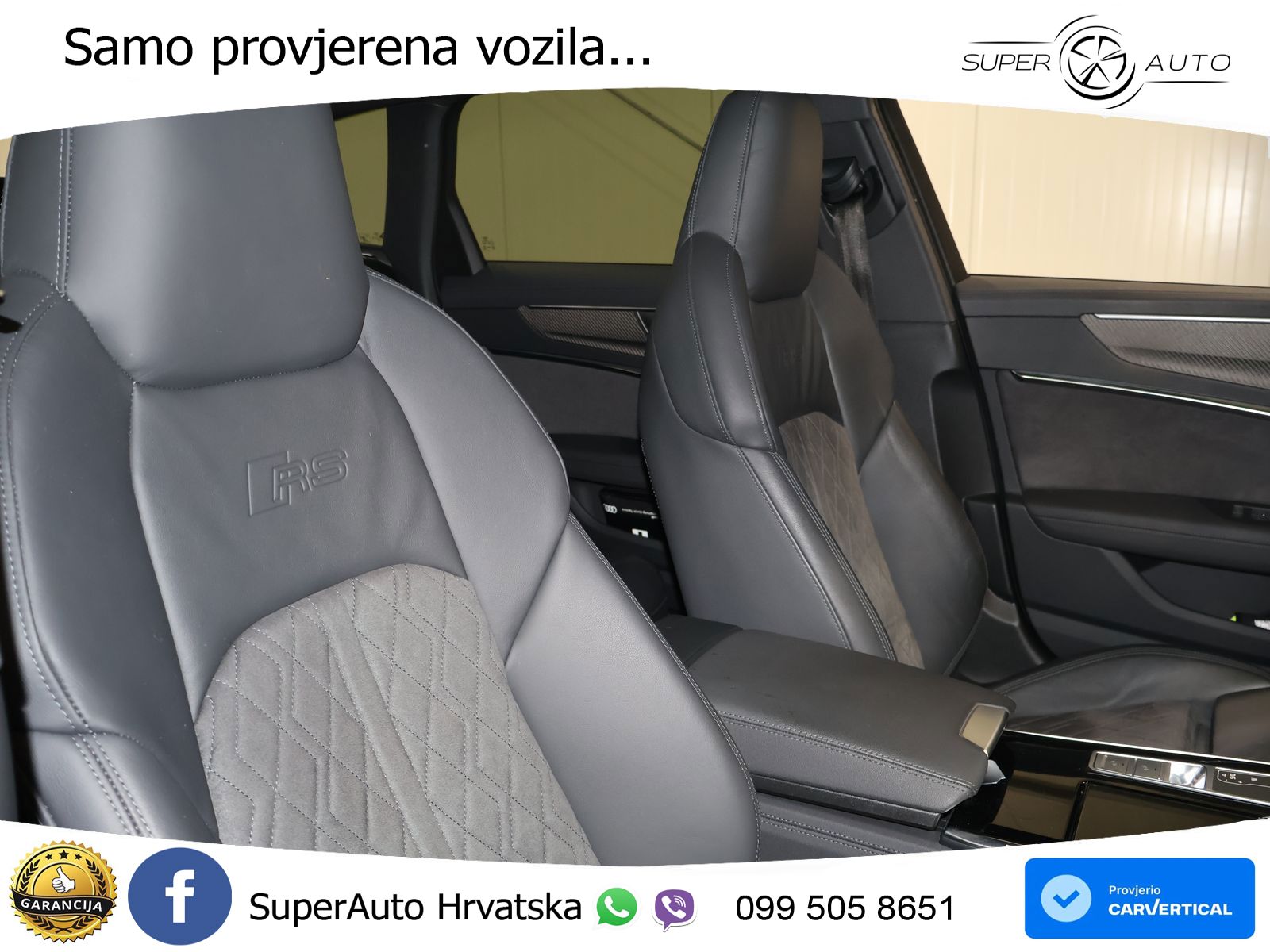 Audi RS6 Avant 4.0 TFSI V8 (600 KS) quattro Tiptronic ZRAČNI+ACC+GR SJED+KAM+PANO