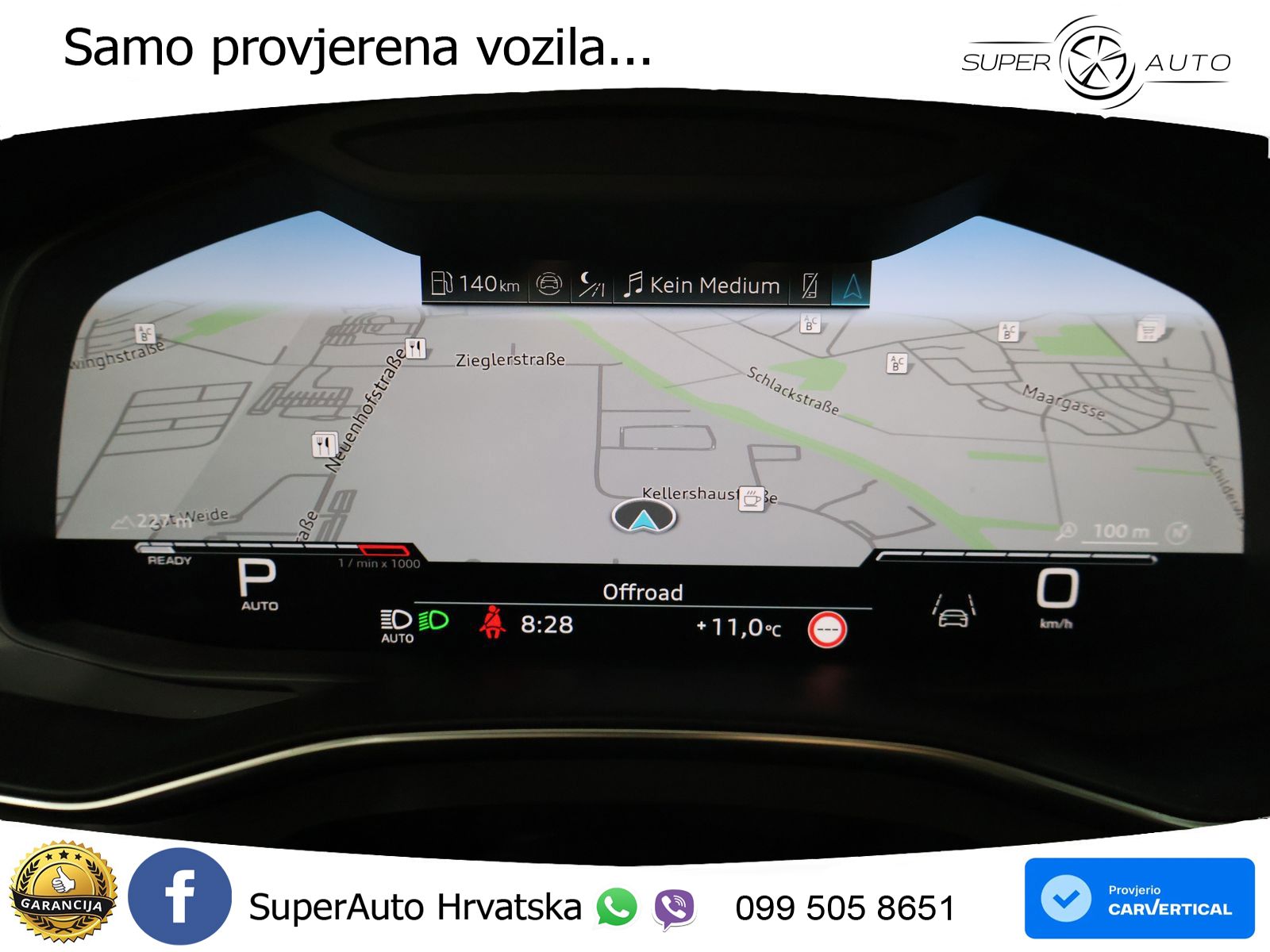 Audi RS6 Avant 4.0 TFSI V8 (600 KS) quattro Tiptronic ZRAČNI+ACC+GR SJED+KAM+PANO