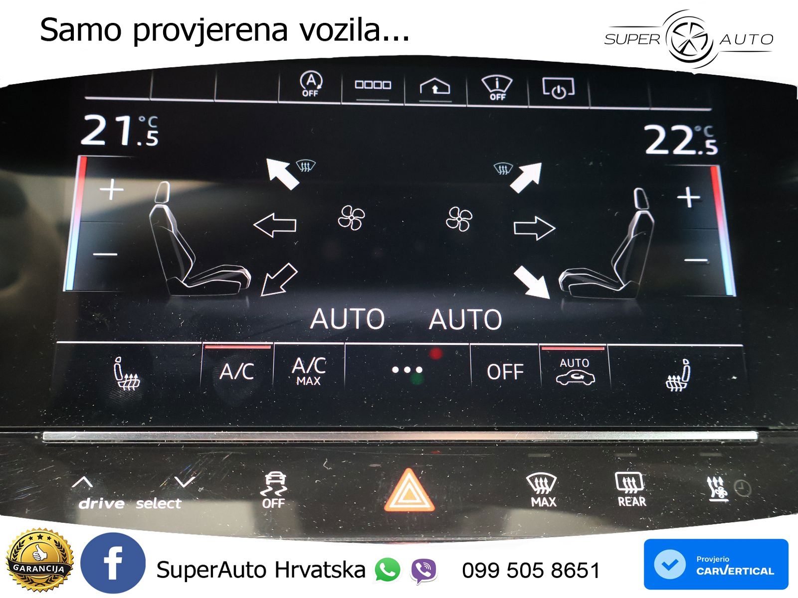 Audi RS6 Avant 4.0 TFSI V8 (600 KS) quattro Tiptronic ZRAČNI+ACC+GR SJED+KAM+PANO
