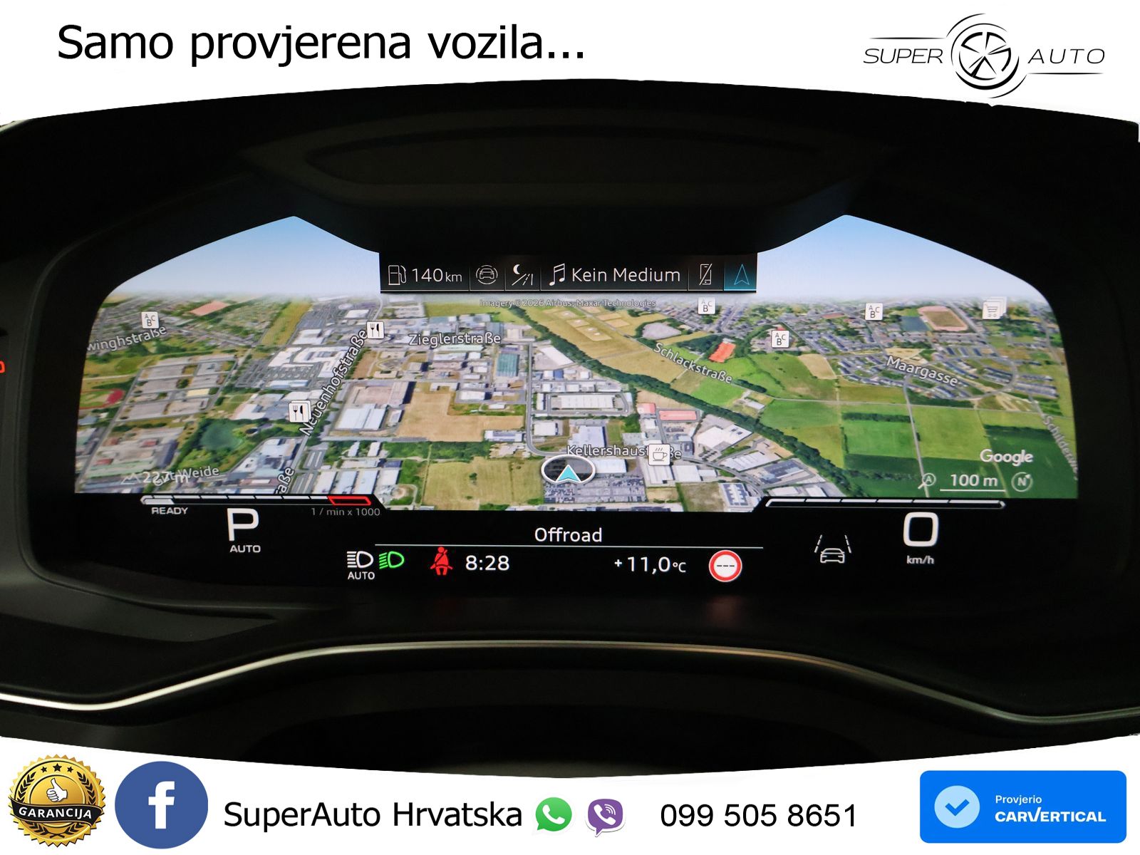 Audi RS6 Avant 4.0 TFSI V8 (600 KS) quattro Tiptronic ZRAČNI+ACC+GR SJED+KAM+PANO