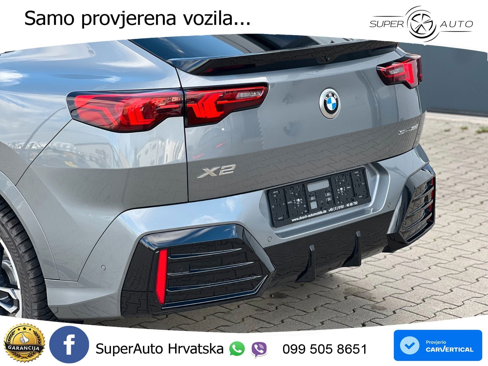 BMW X2 sDrive18d Steptronic M Sport LED+GR SJED+ACC