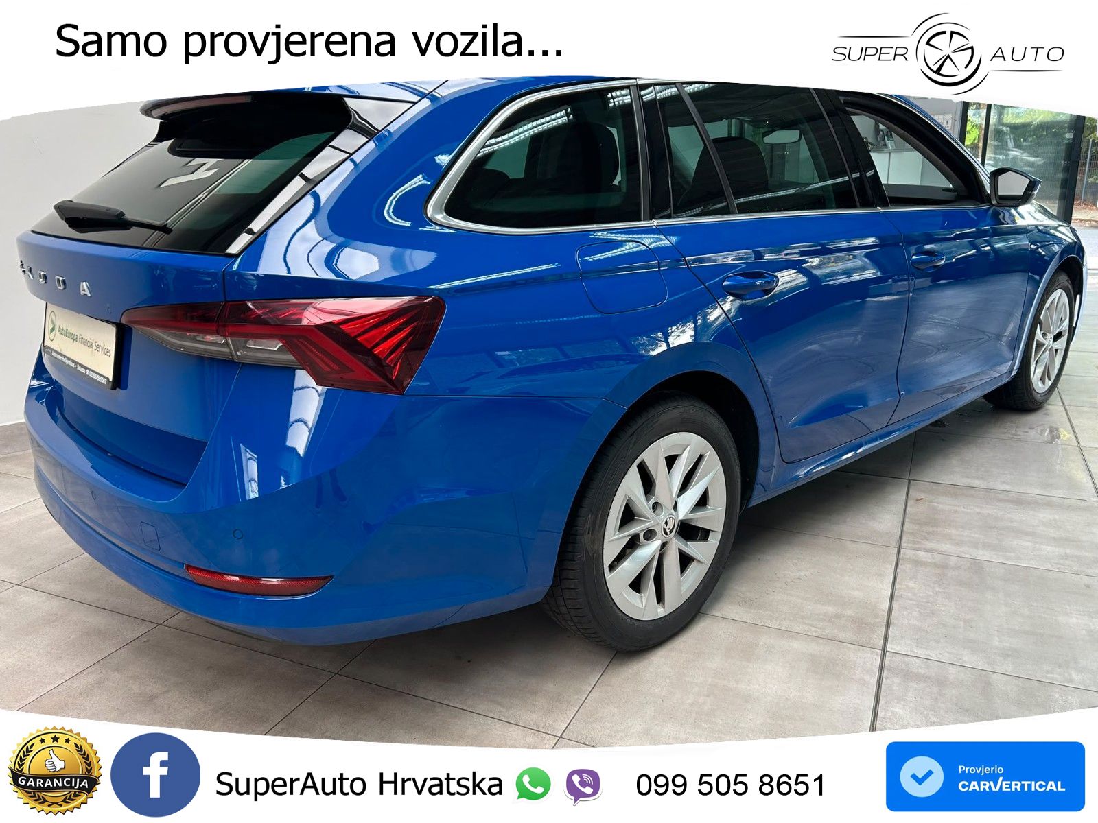 Škoda Octavia Combi 2.0 TDI (150 KS) DSG LED+GR SJED+ACC