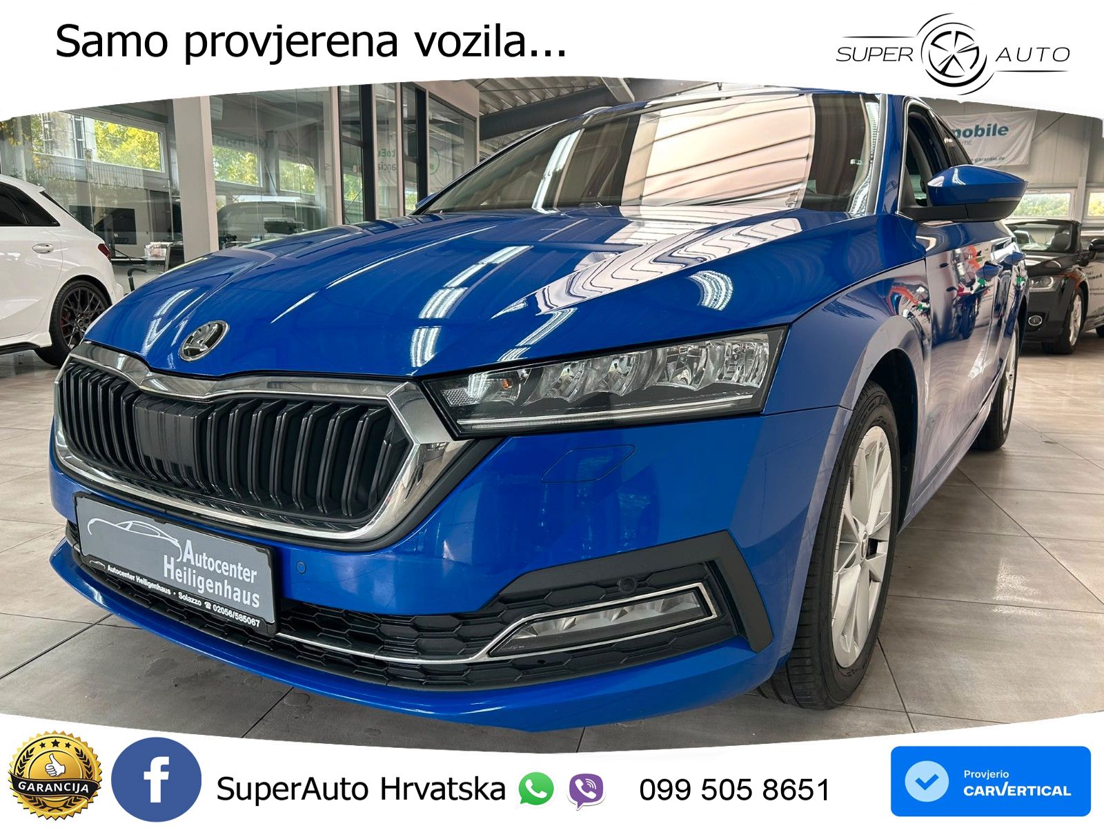 Škoda Octavia Combi 2.0 TDI (150 KS) DSG LED+GR SJED+ACC