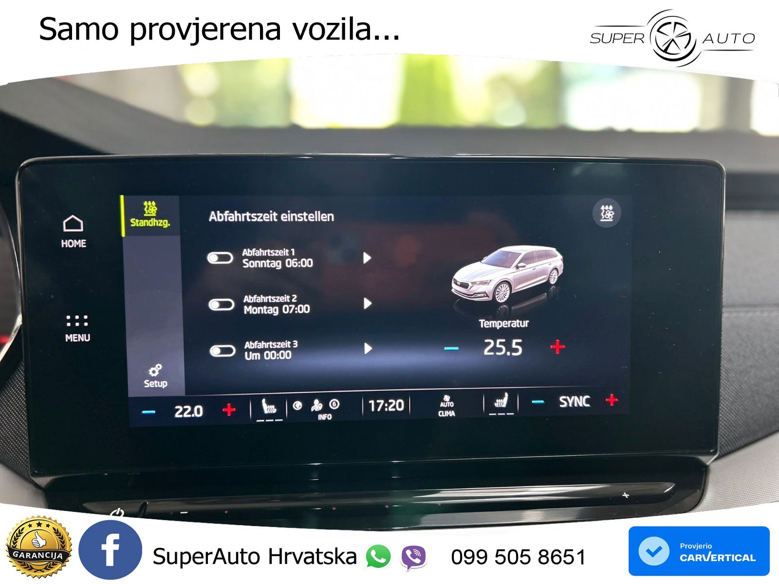 Škoda Octavia Combi 2.0 TDI (150 KS) DSG LED+GR SJED+ACC
