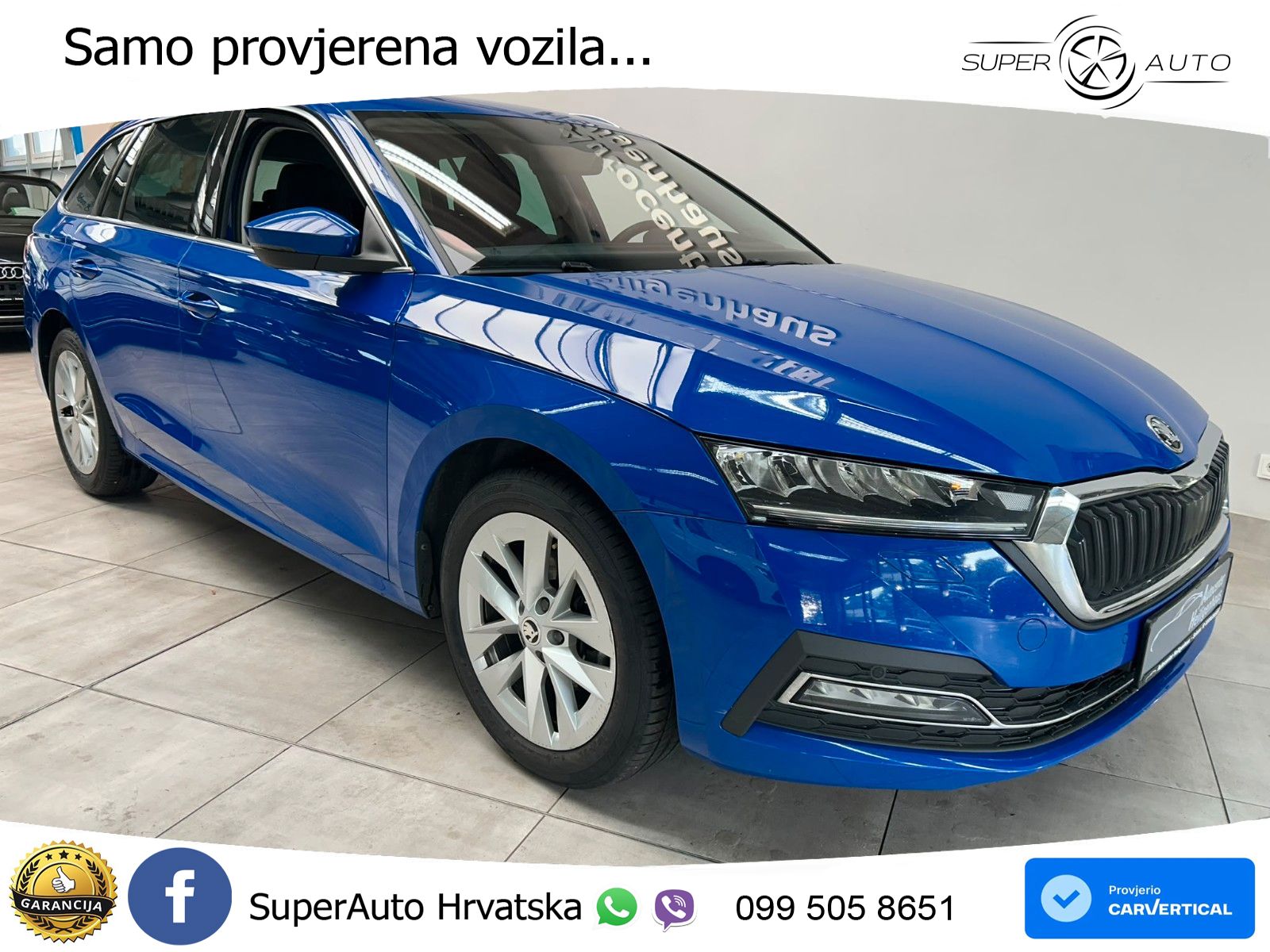Škoda Octavia Combi 2.0 TDI (150 KS) DSG LED+GR SJED+ACC