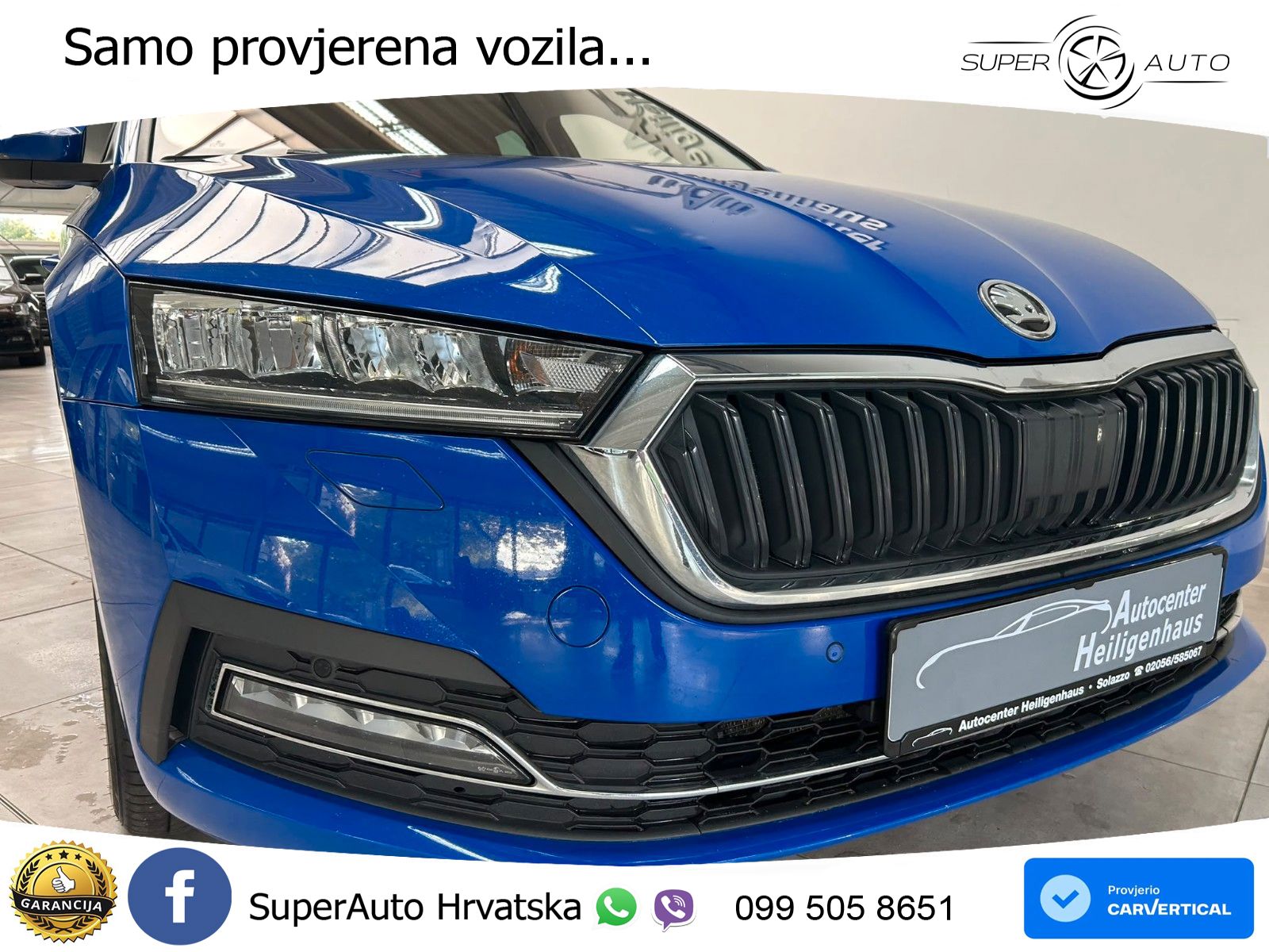 Škoda Octavia Combi 2.0 TDI (150 KS) DSG LED+GR SJED+ACC