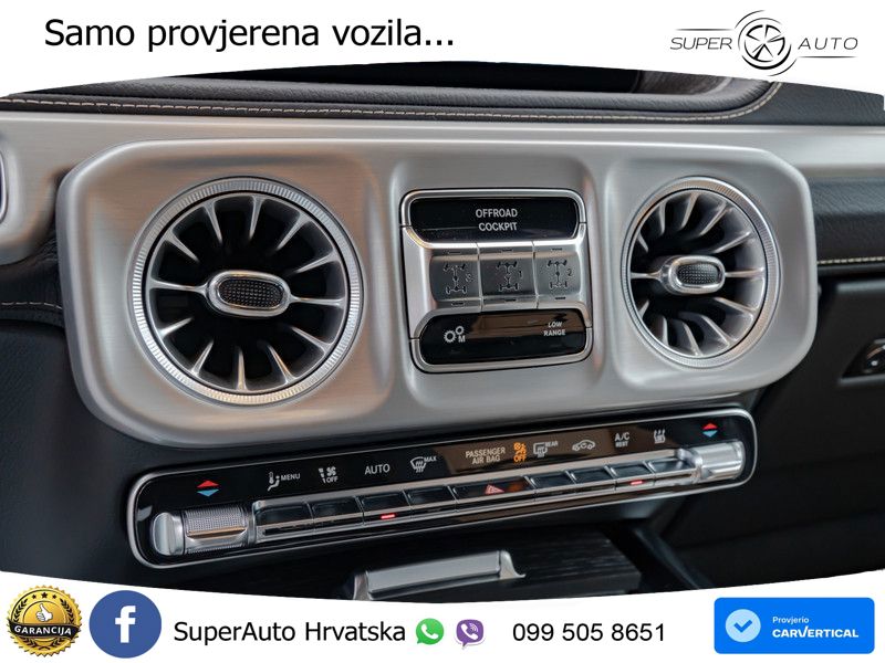 Mercedes AMG G 63 Long V8 (585 KS) 4MATIC 9G-TRONIC AMG SPEEDSHIFT TCT Manufaktur