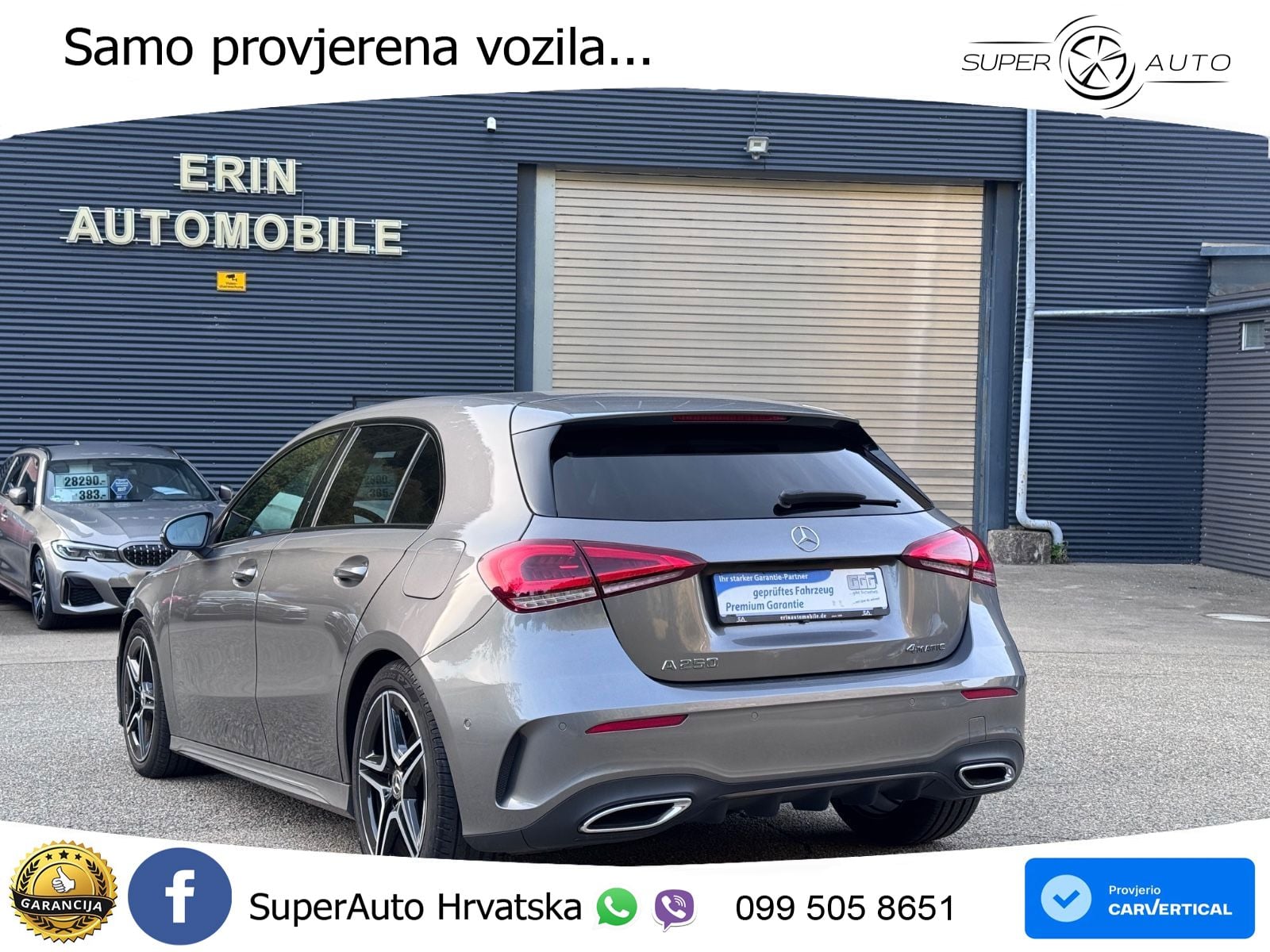 Mercedes-Benz A 250 4MATIC 8G-DCT AMG LED+GR SJED+ACC