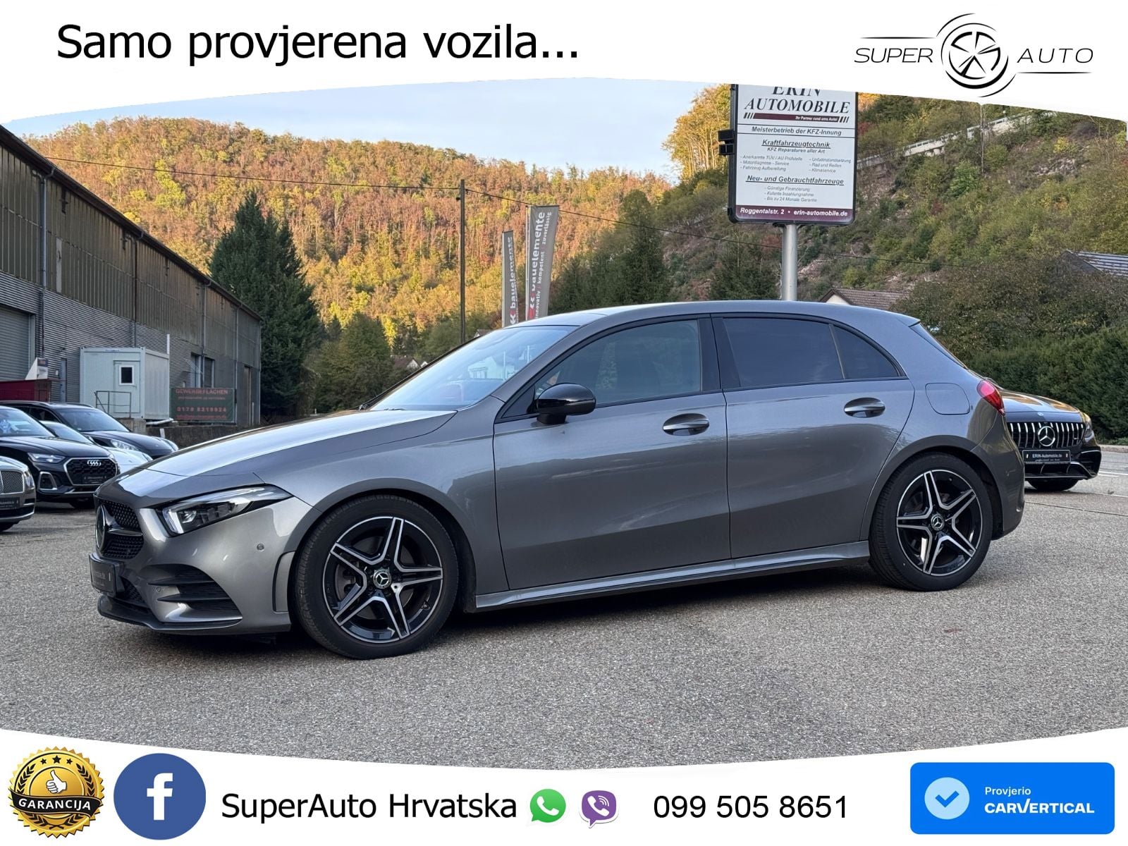 Mercedes-Benz A 250 4MATIC 8G-DCT AMG LED+GR SJED+ACC