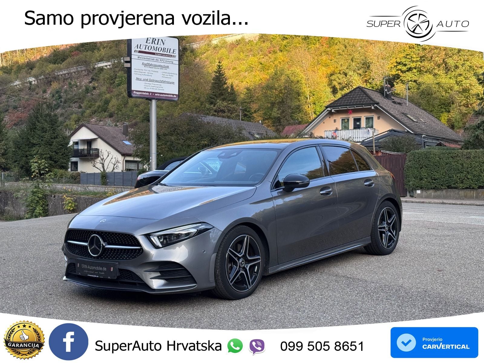 Mercedes-Benz A 250 4MATIC 8G-DCT AMG LED+GR SJED+ACC