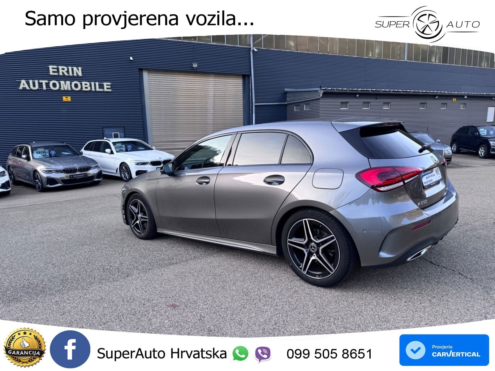 Mercedes-Benz A 250 4MATIC 8G-DCT AMG LED+GR SJED+ACC