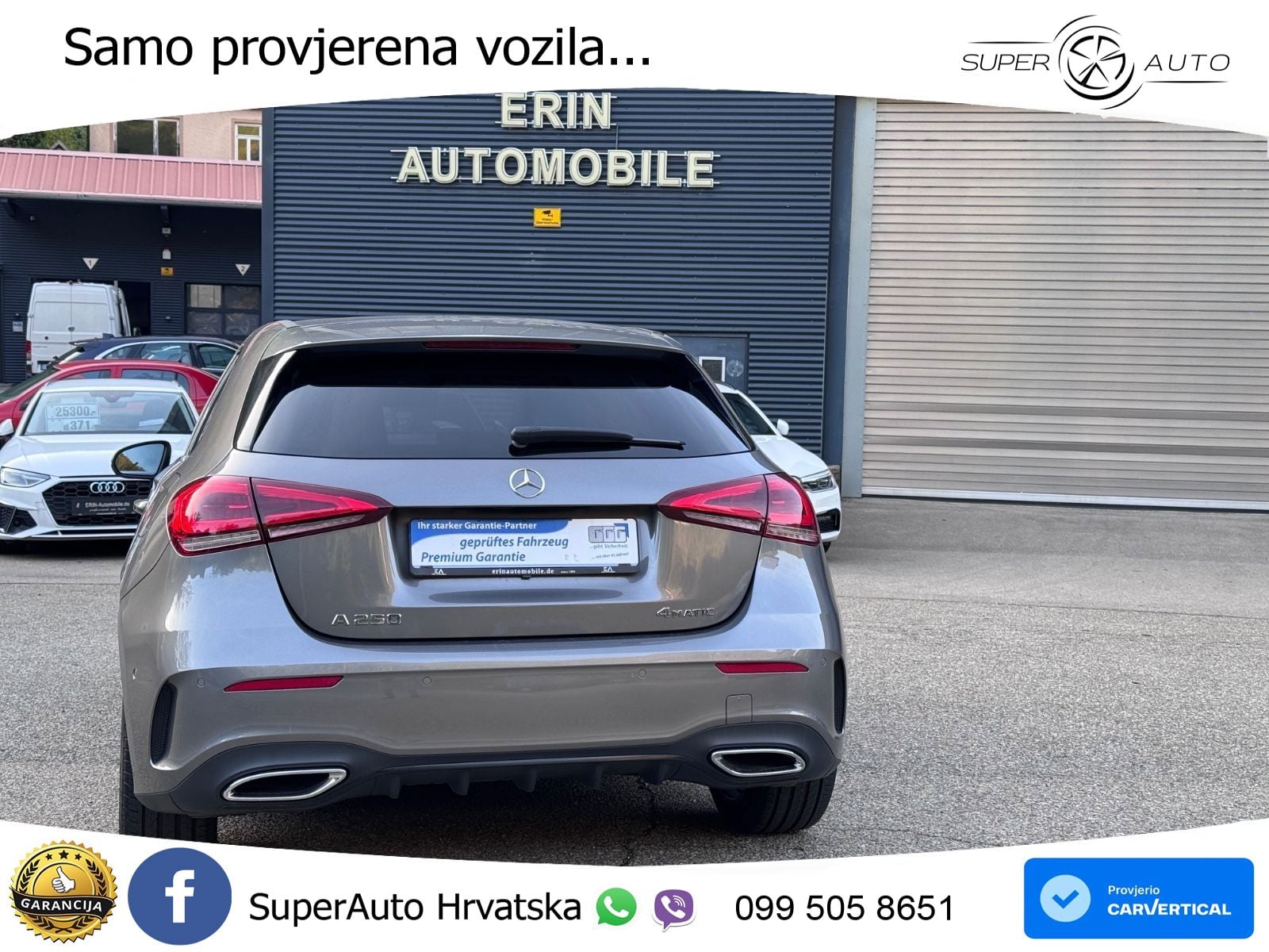 Mercedes-Benz A 250 4MATIC 8G-DCT AMG LED+GR SJED+ACC