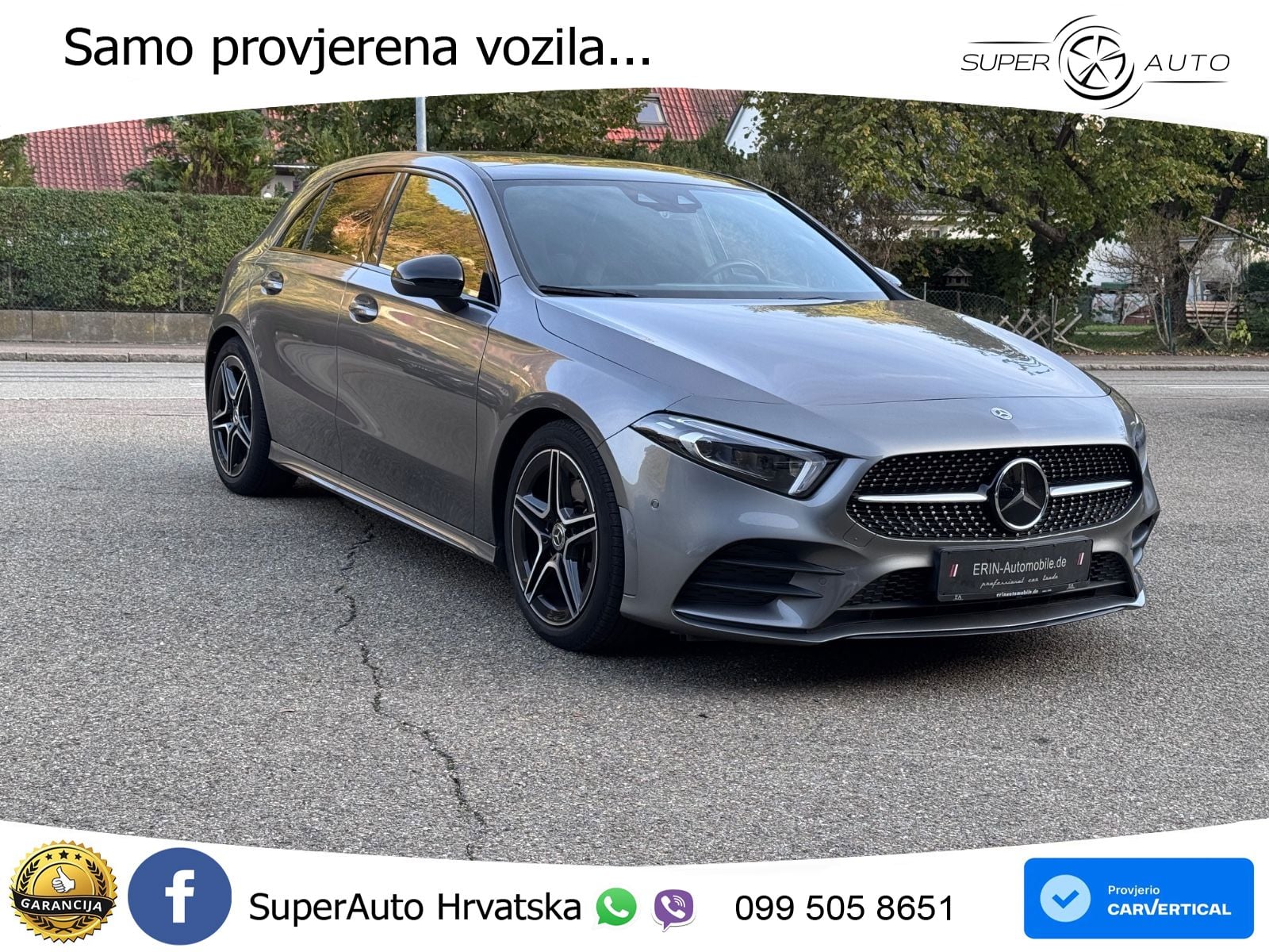 Mercedes-Benz A 250 4MATIC 8G-DCT AMG LED+GR SJED+ACC