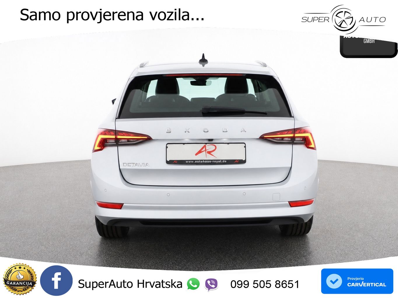 Škoda Octavia Combi 2.0 TDI (150 KS) DSG LED+GR SJED+ACC